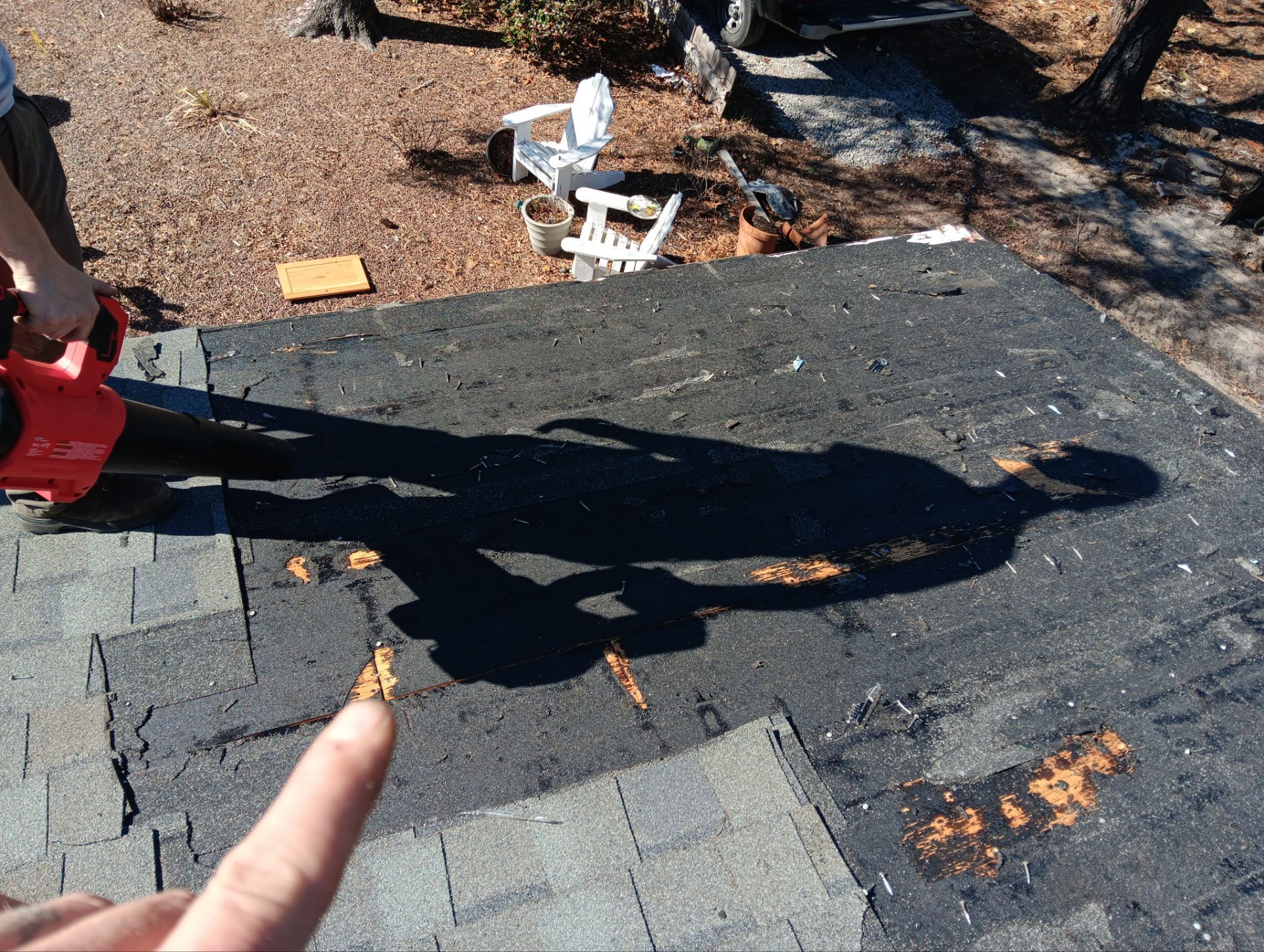 Fire Damage Insurance Workscope Roof Repair in Oak Island, NC Using CertainTeed Landmark by RGR Construction and Roofing, LLC