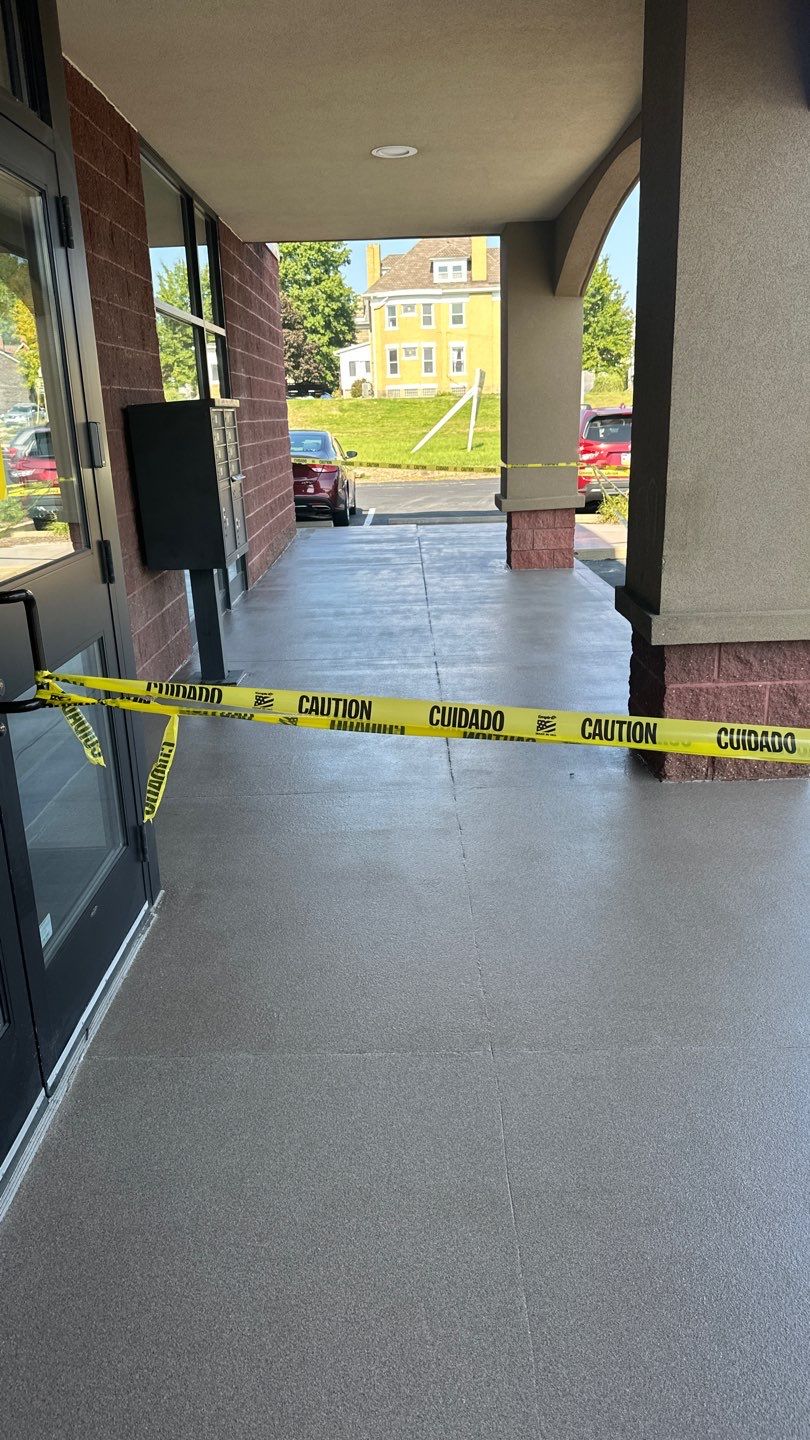 Sidewalk Project in Tarentum by Floors in a Day, Inc