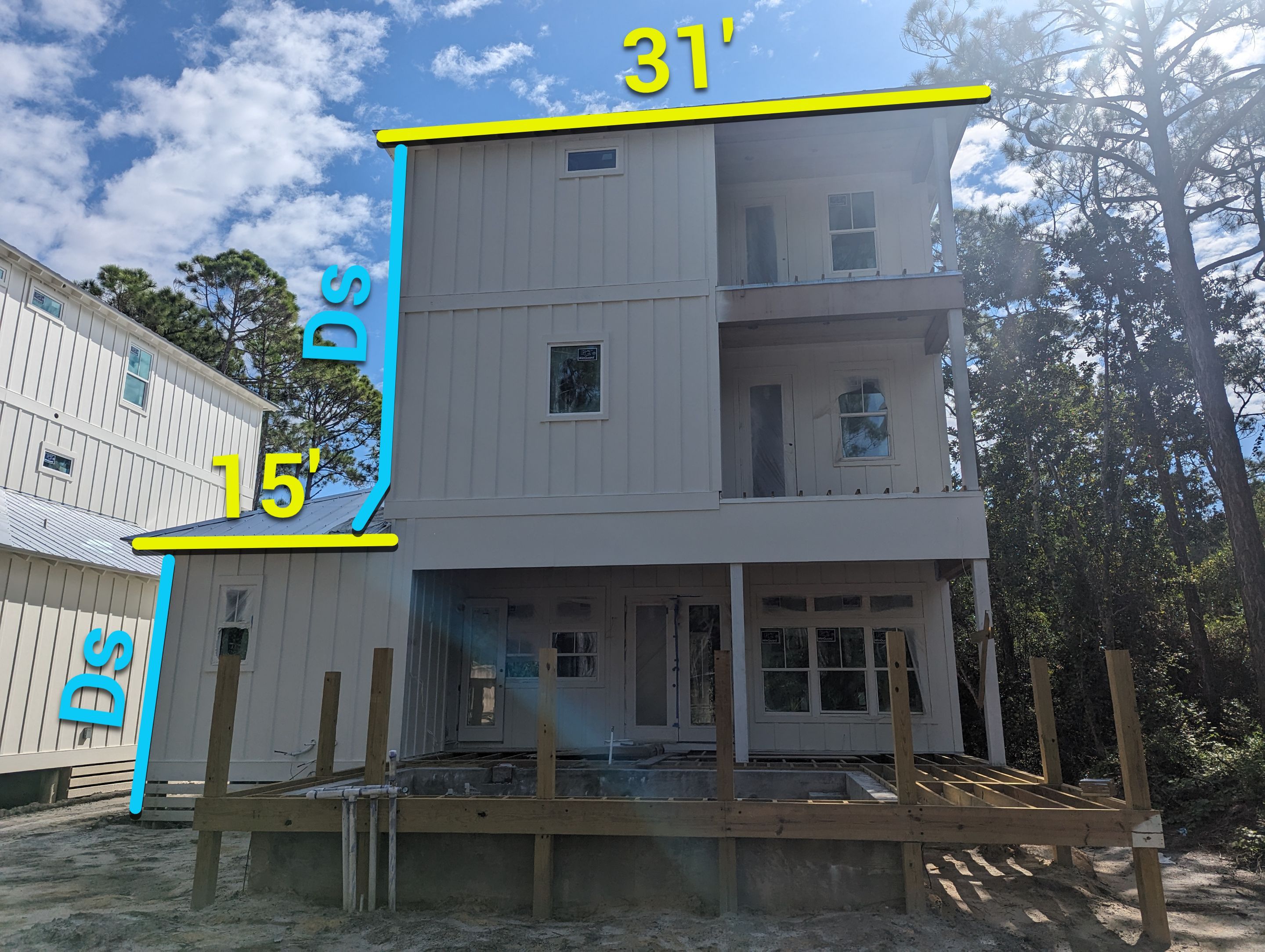 Seamless Aluminum Gutter Installation using 6 Inch Seamless Gutters in Santa Rosa Beach, FL by Gutter Professors
