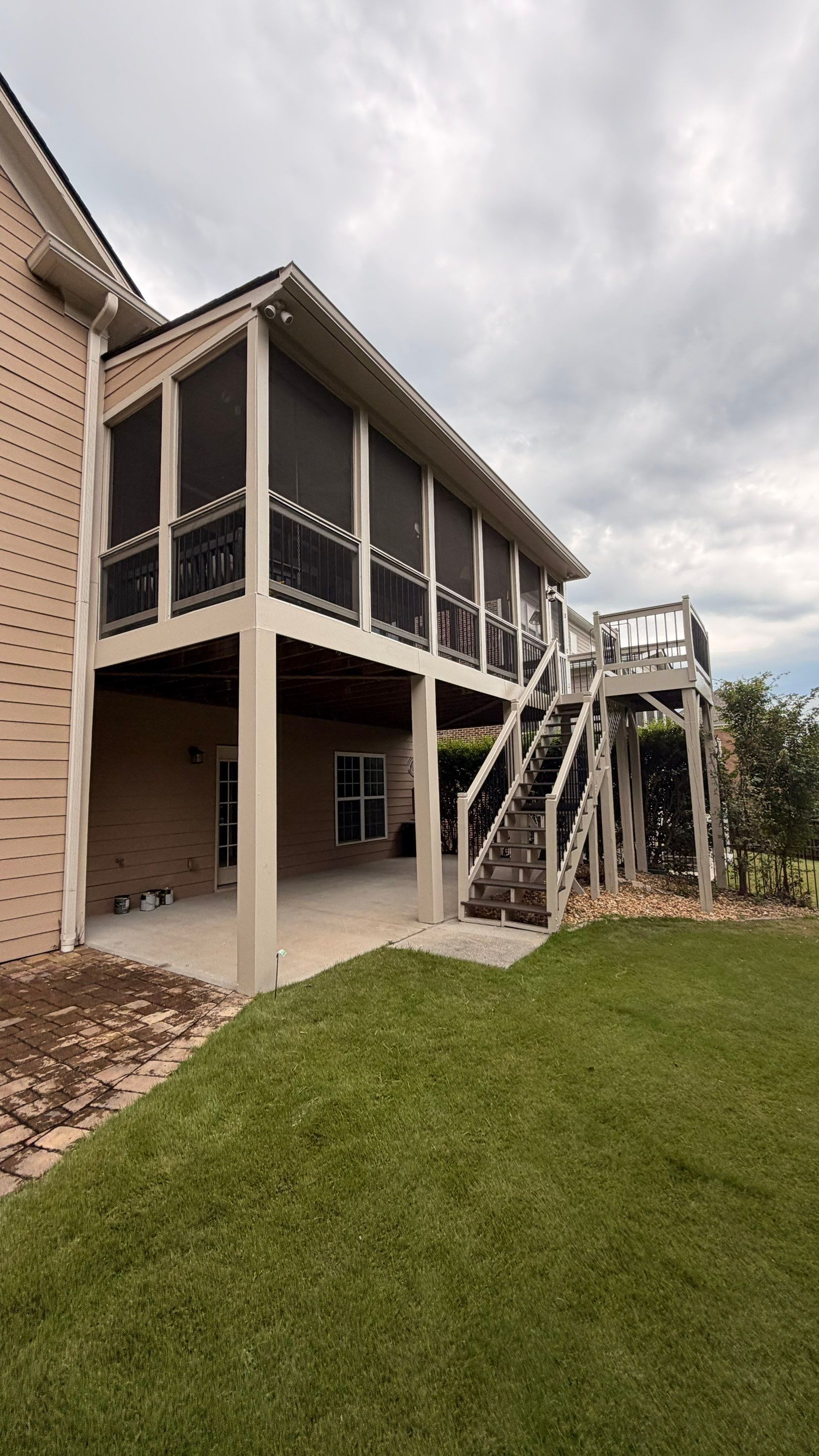 Complete Exterior Home Painting and Porch Refresh in Smyrna by Swift Home Renovations 