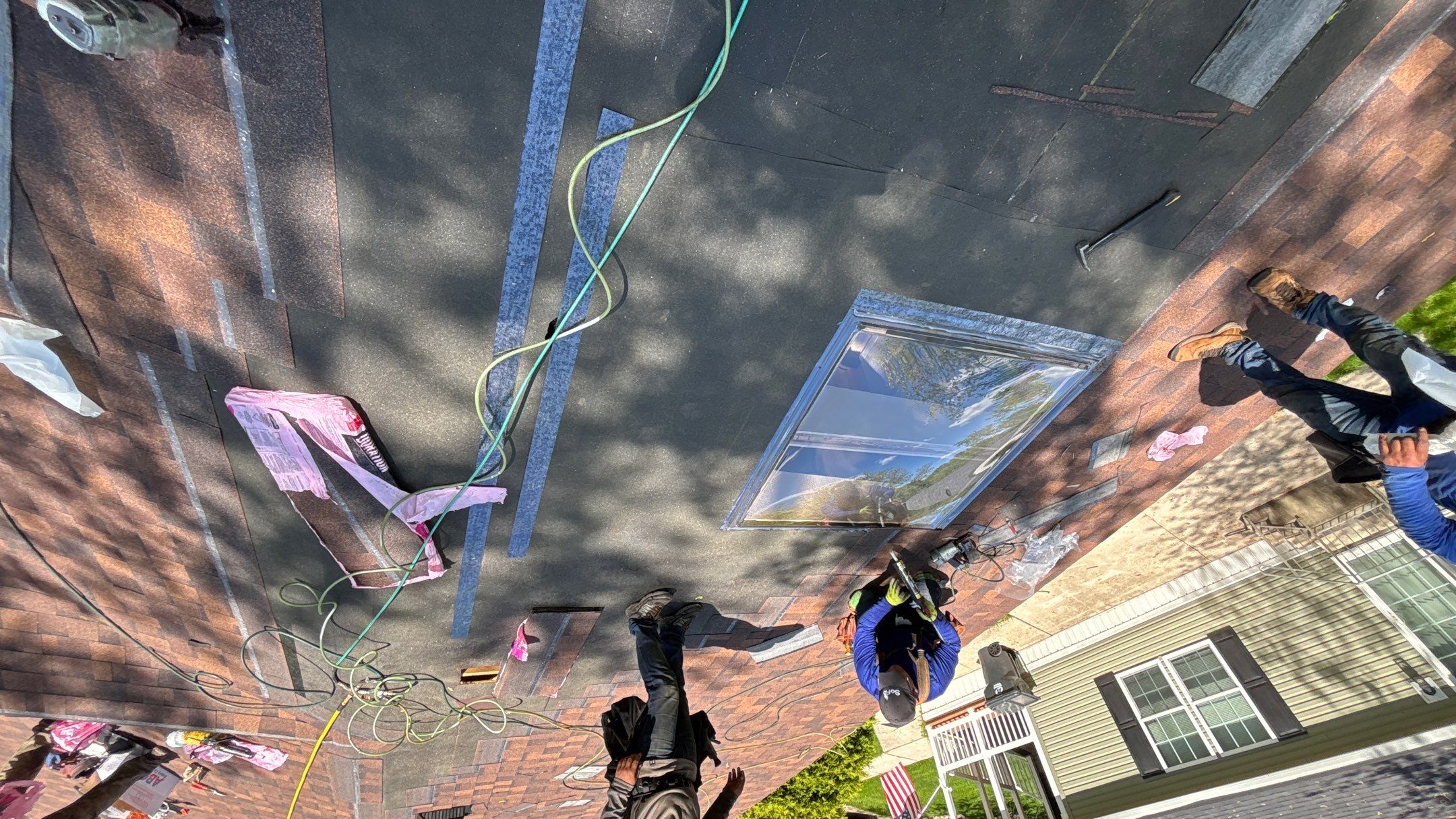 Roof Replacement using Owens Corning Brownwood by 180 Contractors