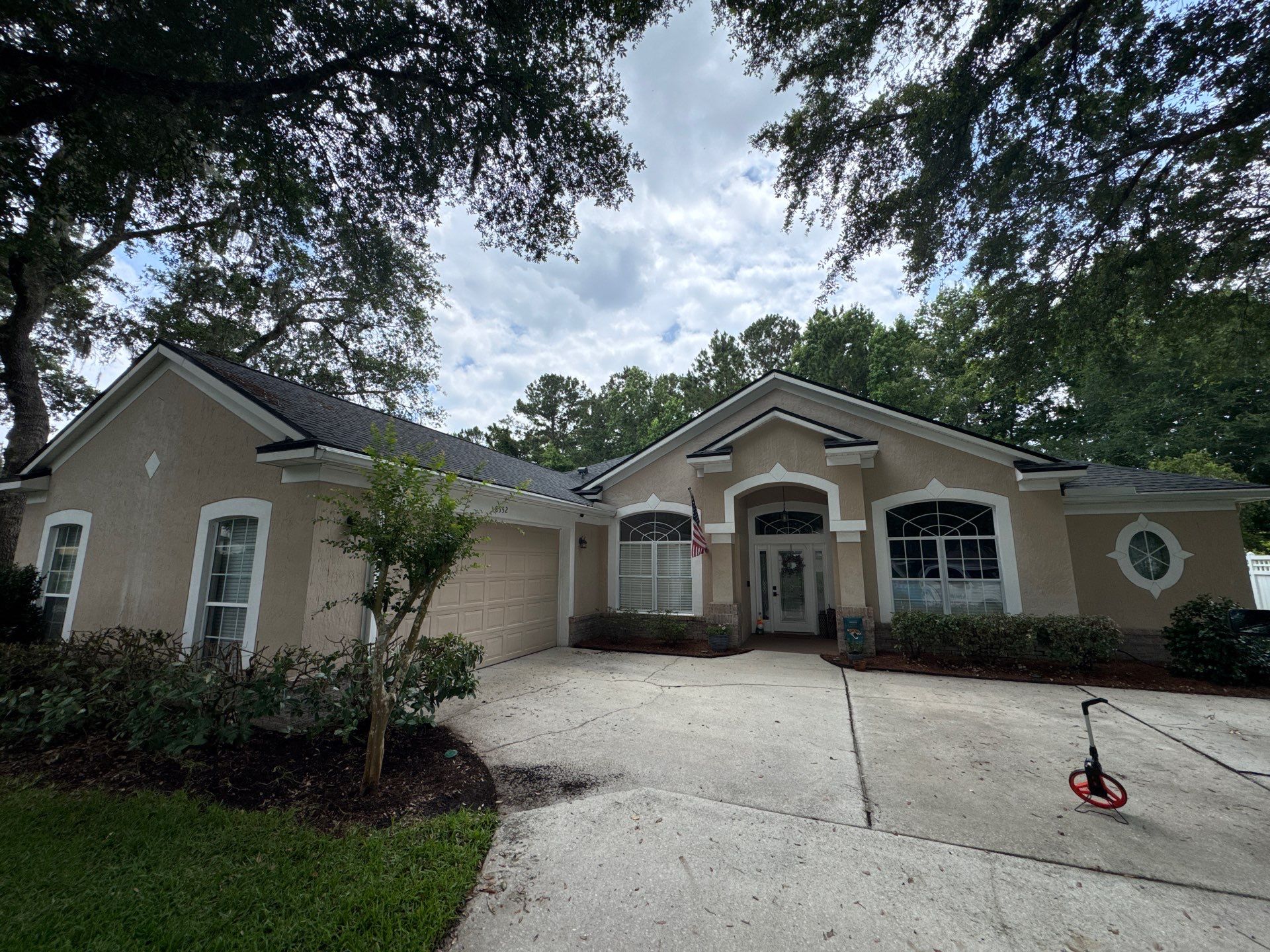 Stucco Exterior Painting & Extensive Prep in East Hampton | Jacksonville, FL 32256 by A New Leaf Painting, LLC