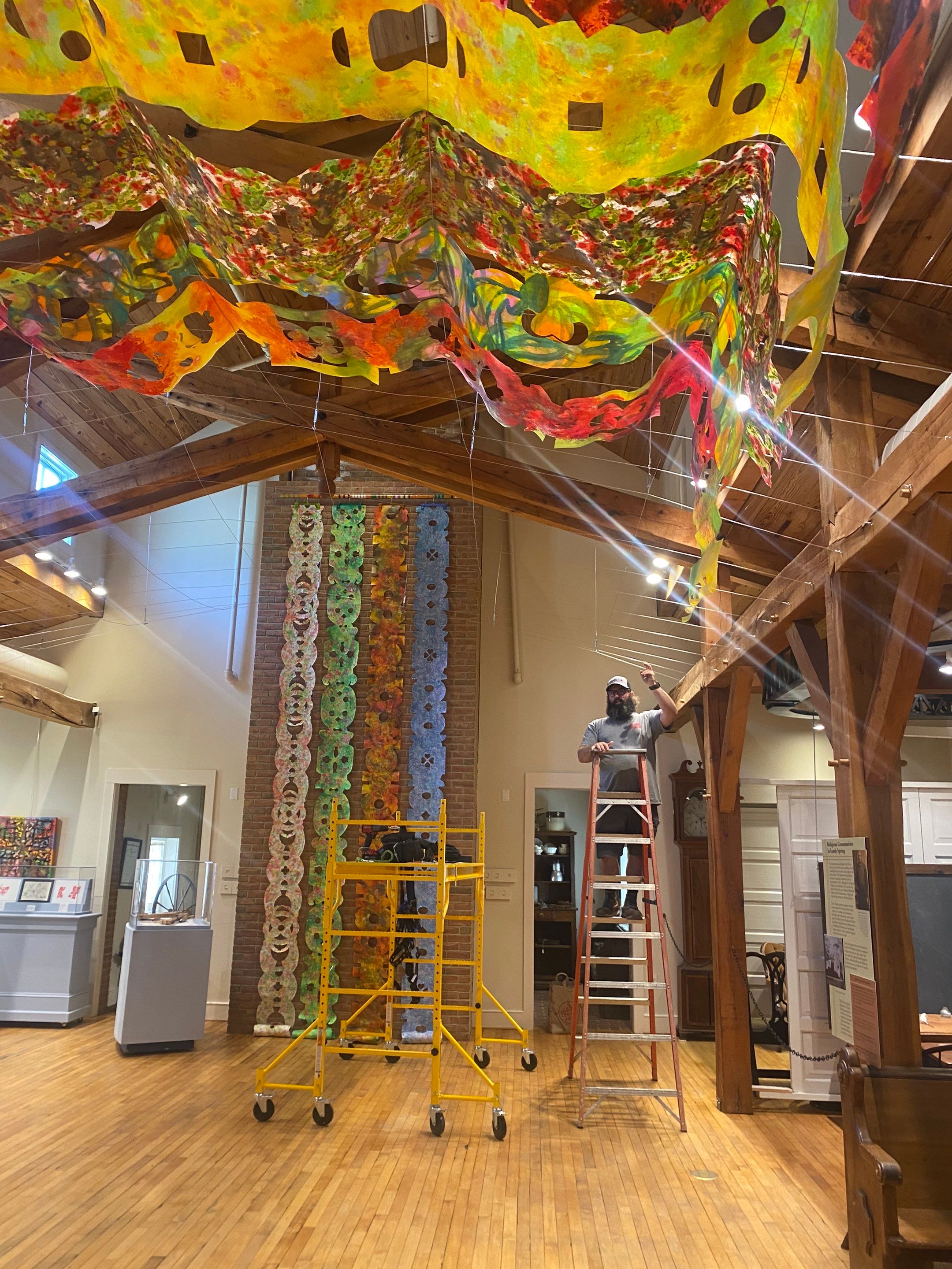 Indoor & Outdoor Art Installation by The Smet Companies, LLC