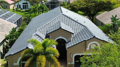 New Tile Roof in The Club Boynton Beach