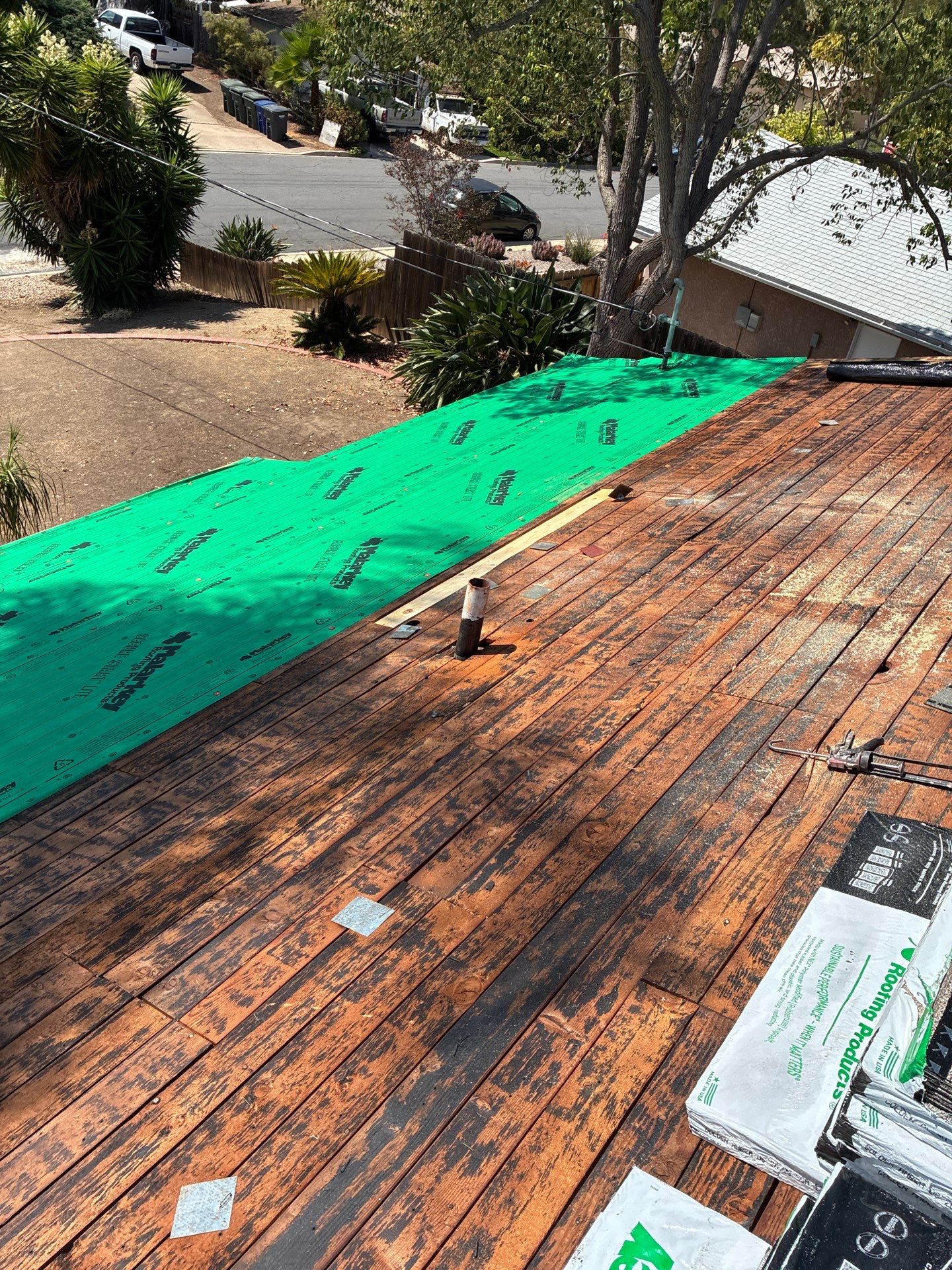 Comprehensive Roof Replacement and Wood Repair for Poway Residence by Reliable Roofing San Diego Inc.