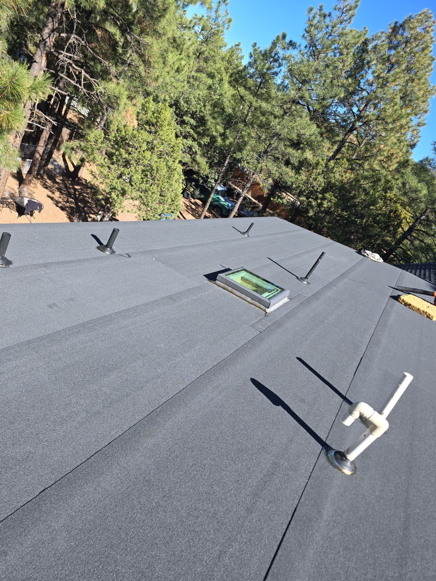 Midnight black in Lakeside by Slade Roofing