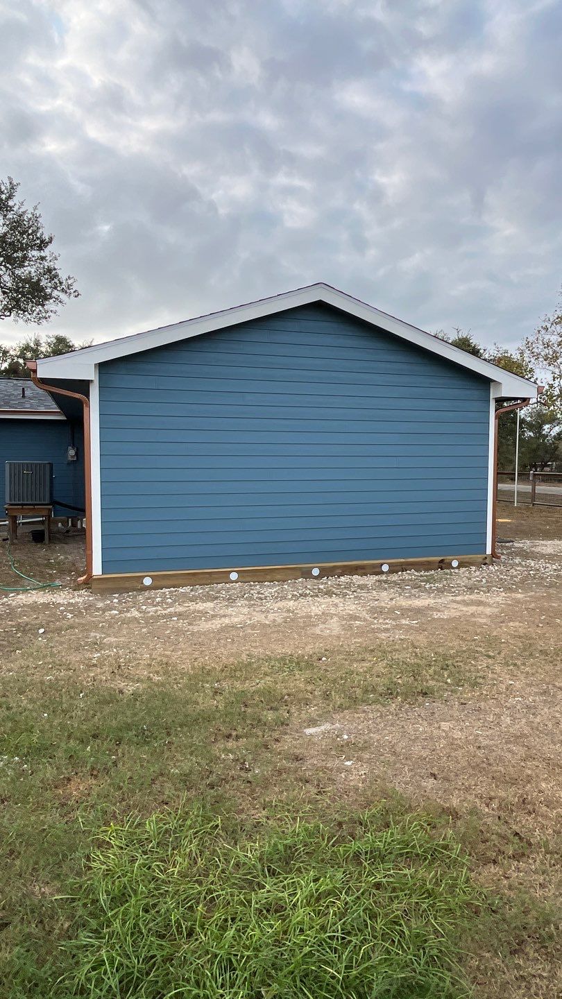 Customized Cabin by Bayfront Roofing and Construction