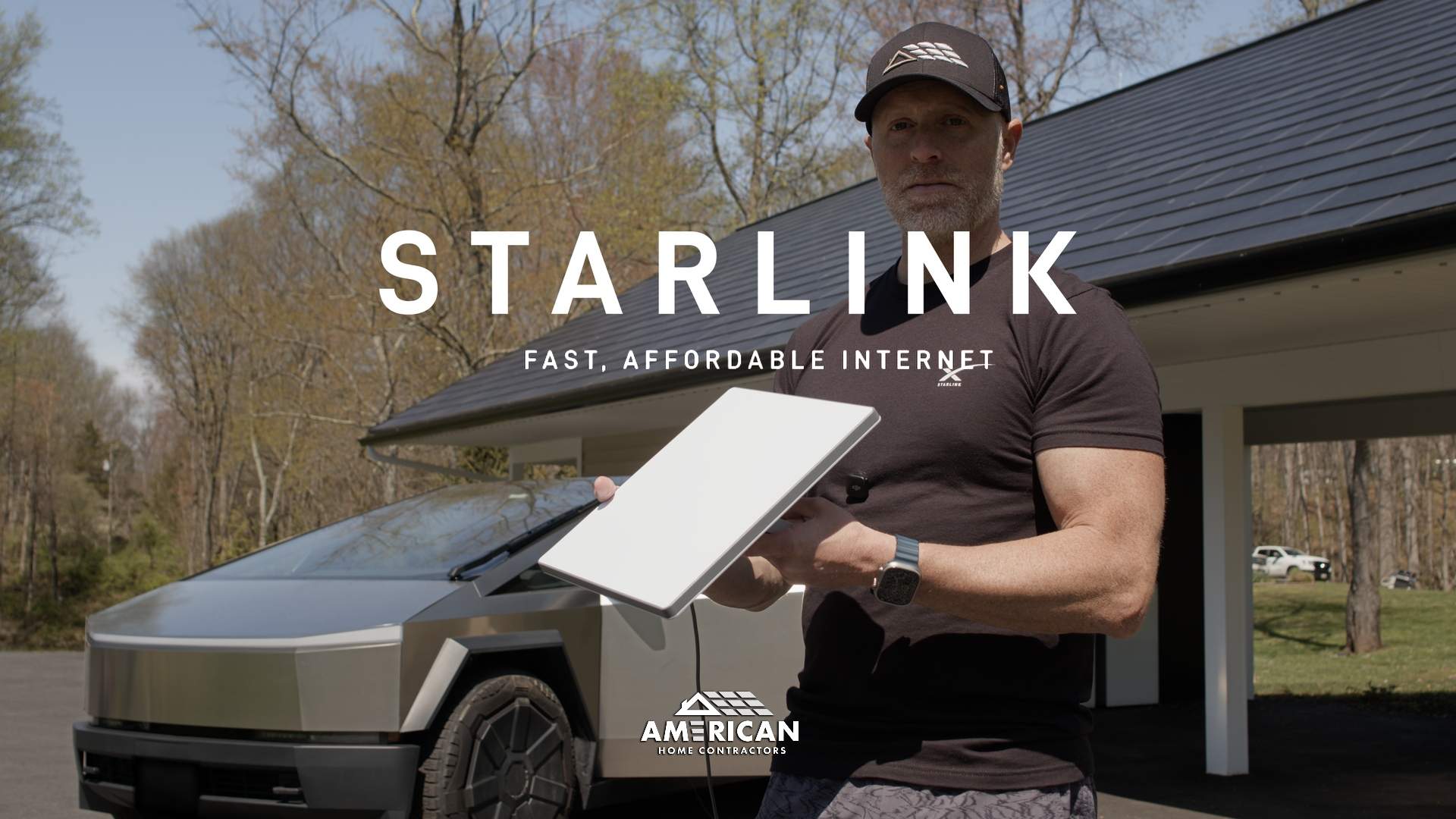 Starlink Installation by American Home Contractors