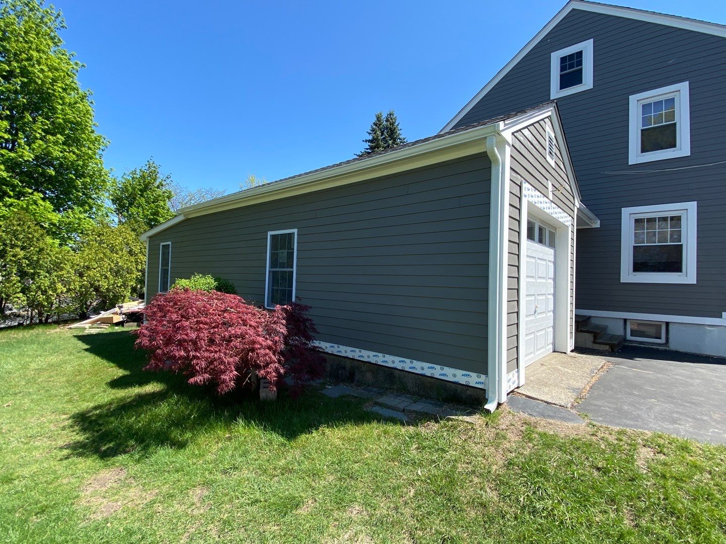 Gutter Installation using 5" K-Style Aluminum Gutter in Milton, MA by Gutter Pro Enterprises