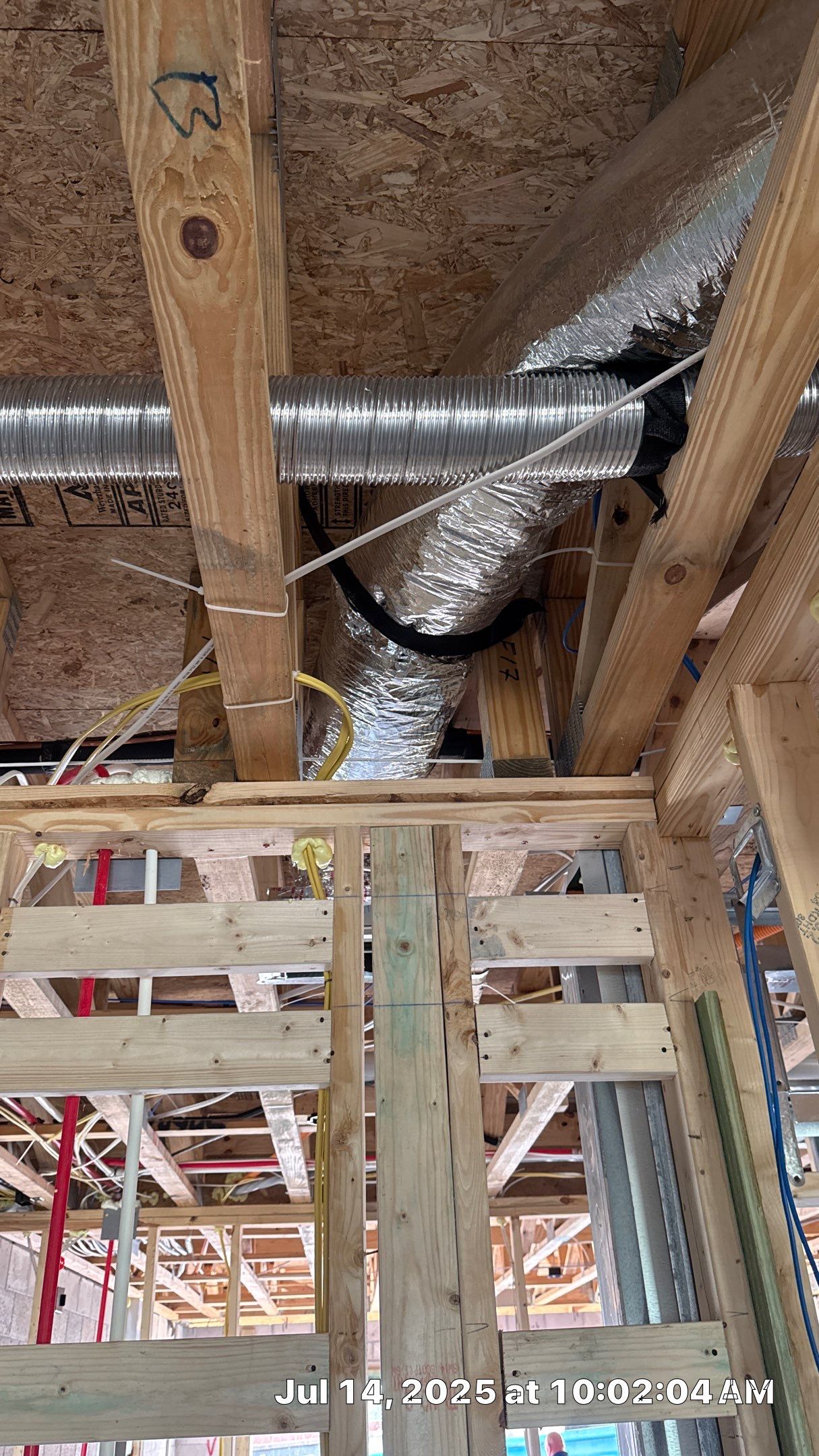 New Construction Pre Drywall Inspection by Building performance Solutions LLC