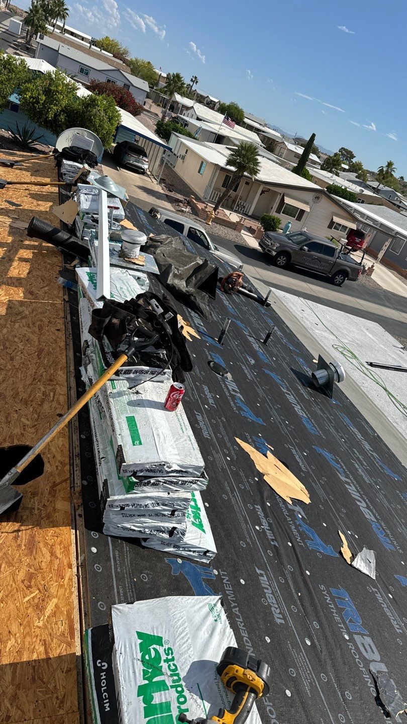 Residential Roofing Installation using Malarkey Shingles by Weather-Tite Exteriors LLC