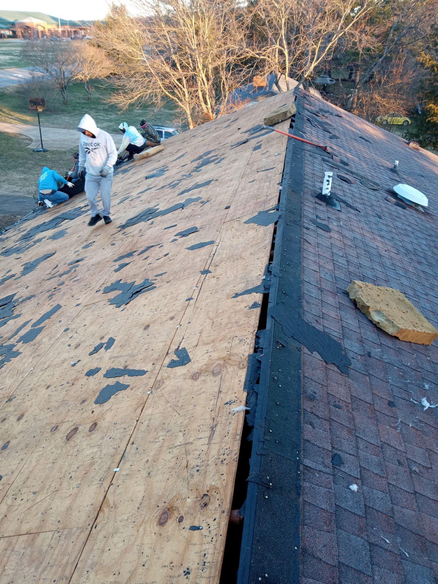 Morgan's Roof by BROCK BUILDERS 
