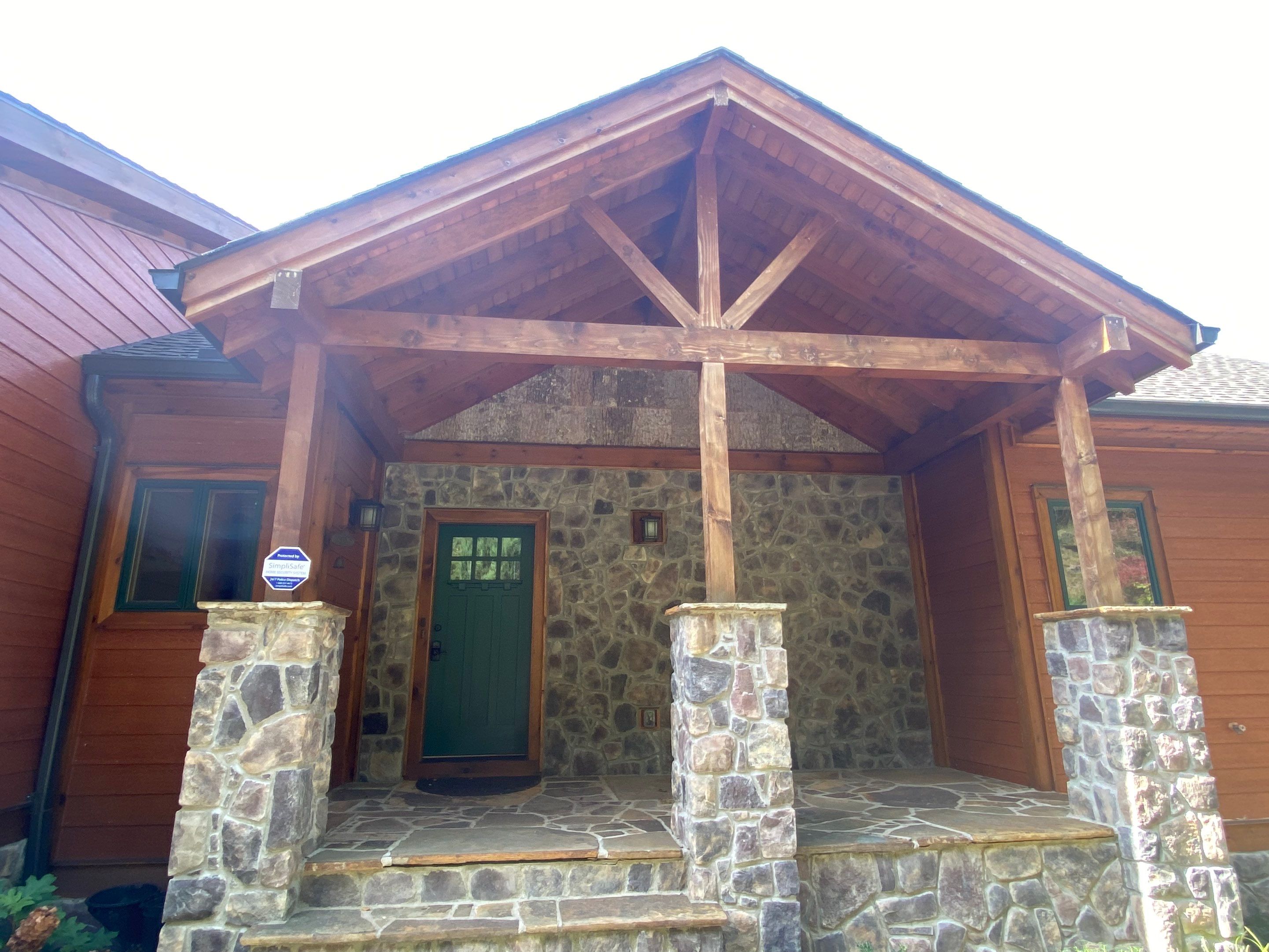 Cabin using Wood Sealant by DuraSeal
