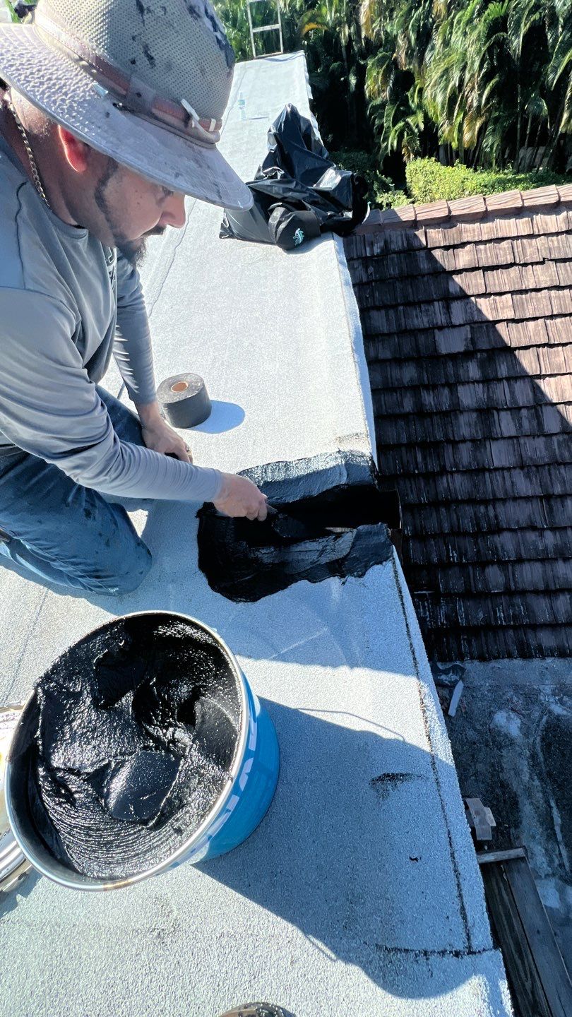 Gatehouse Rd., Sea Ranch Lakes, FL (Skylight Repair) by G&J Roofing 