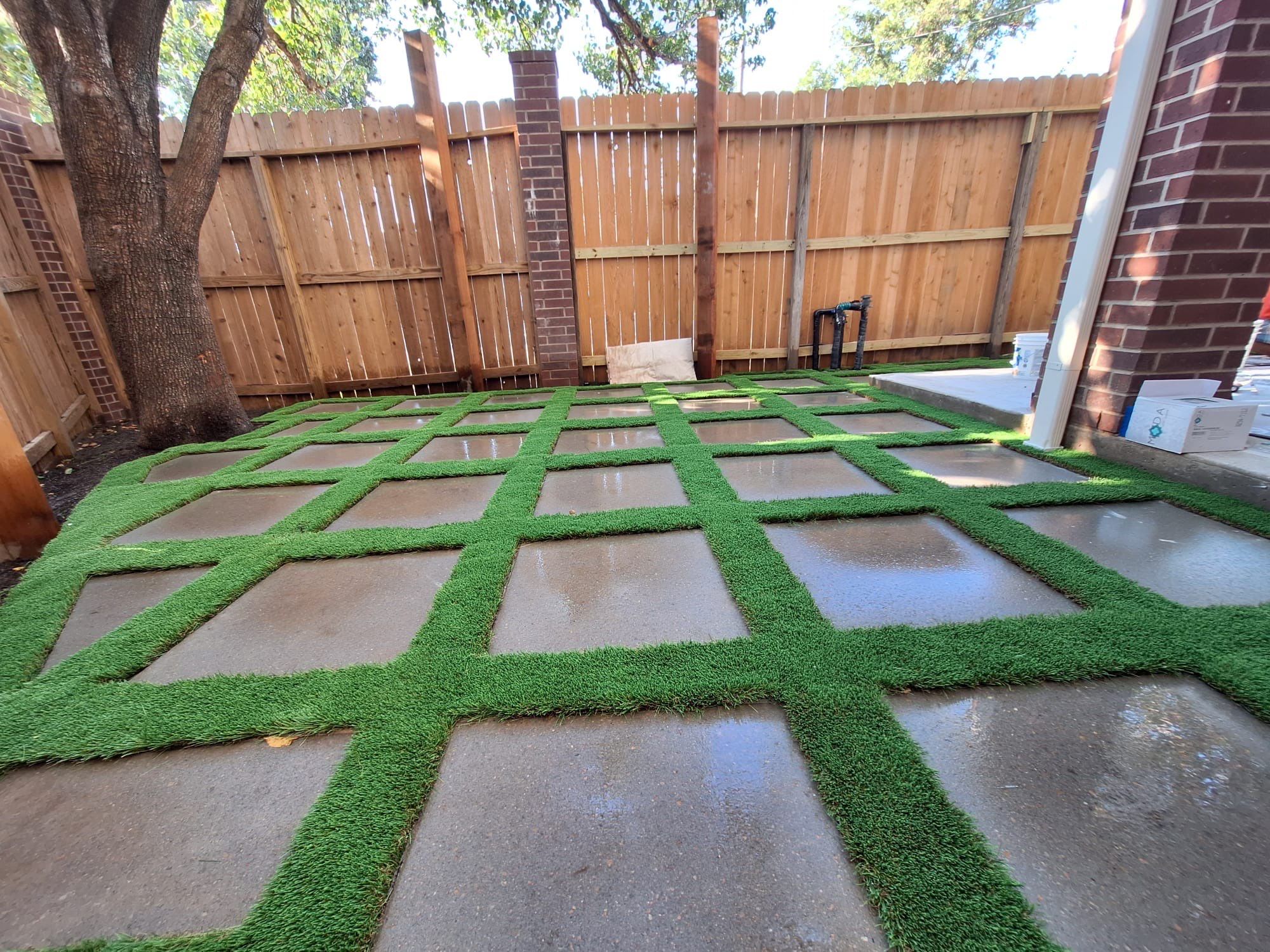 🌿✨ Project Spotlight: A Backyard Transformation for Mr. & Mrs. Parra by Texas Urban Elements