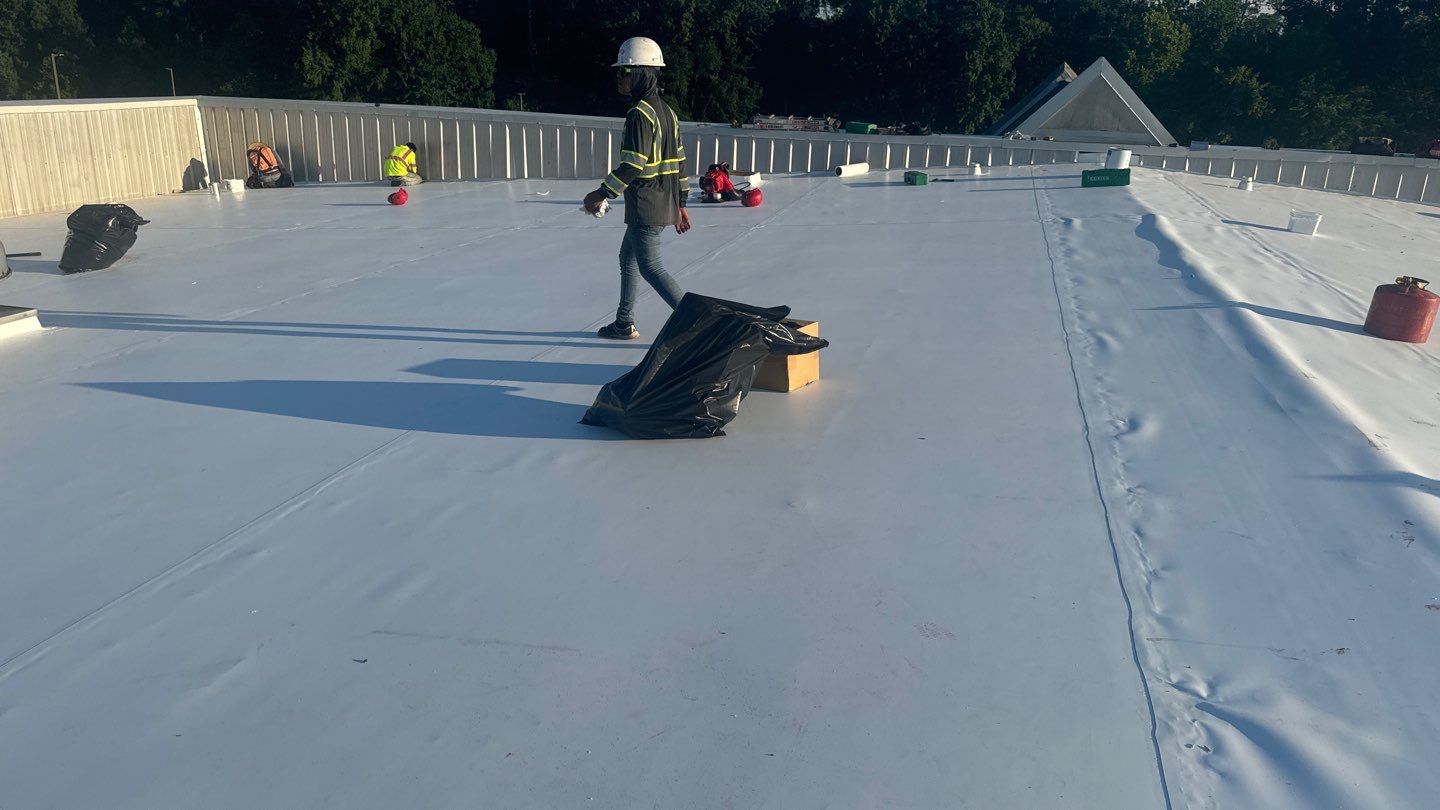 Commercial Shingle and TPO Roof Replacement | Clinton, MS by Watkins Construction & Roofing