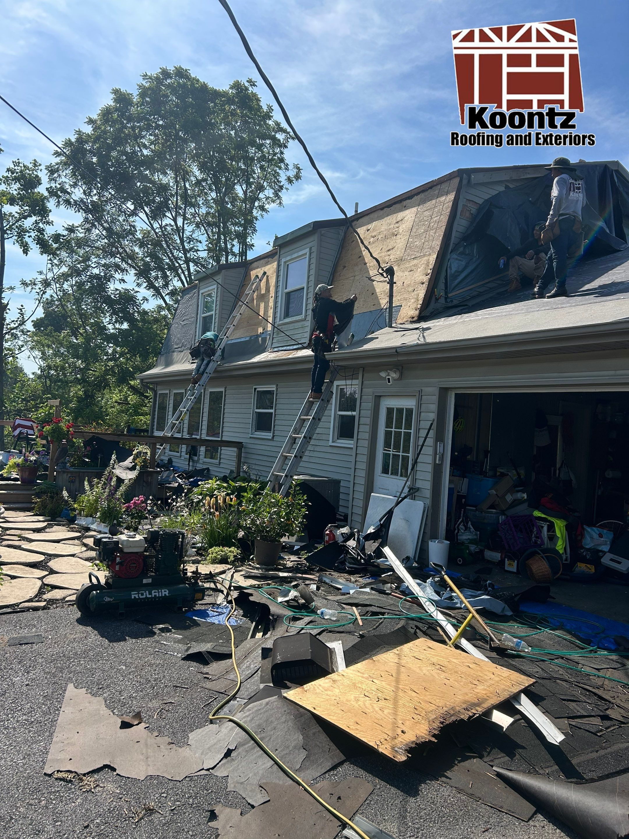 Roof & Exterior Installation by Koontz Construction