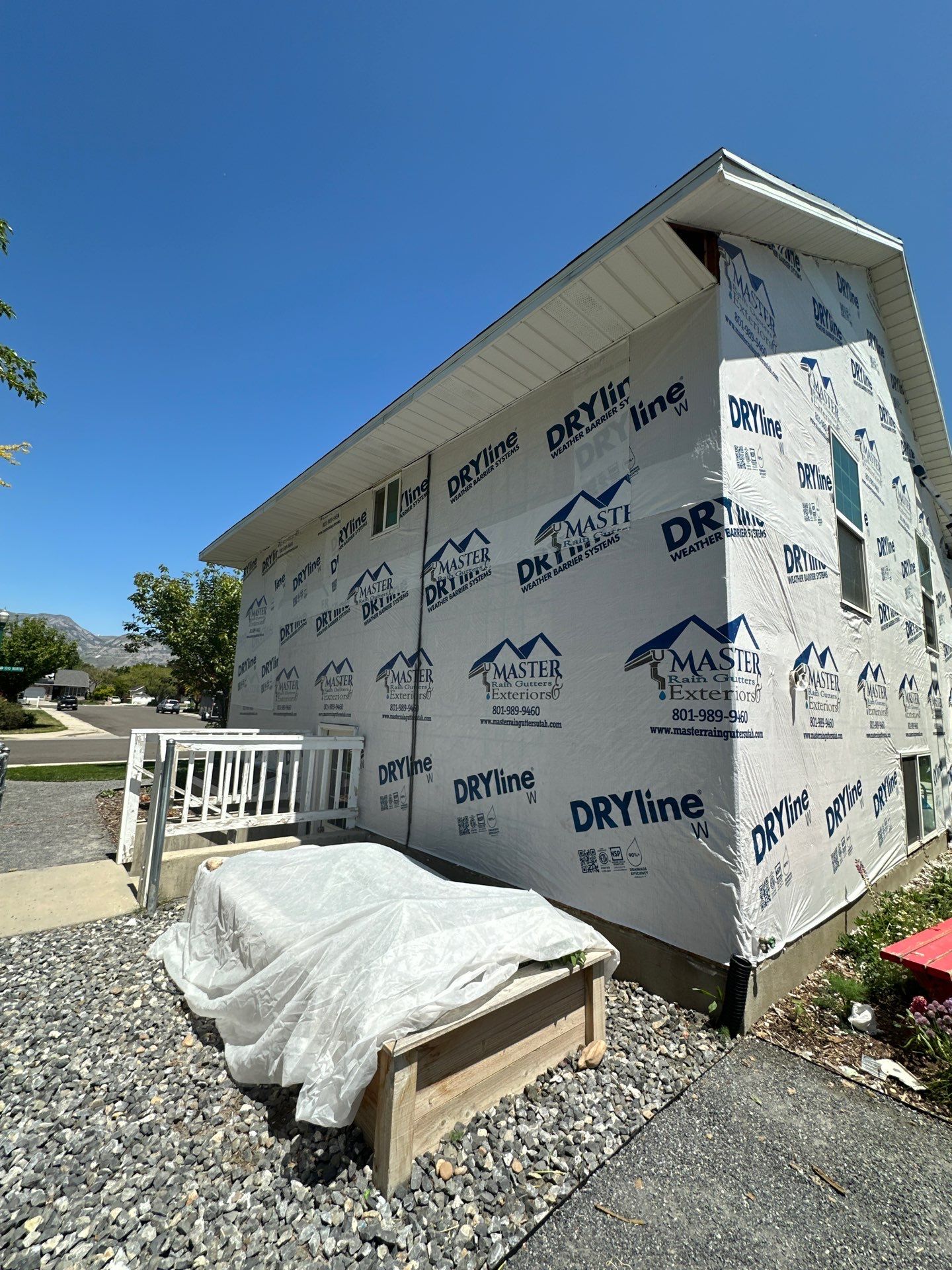 Project in Orem by Master Rain Gutters.