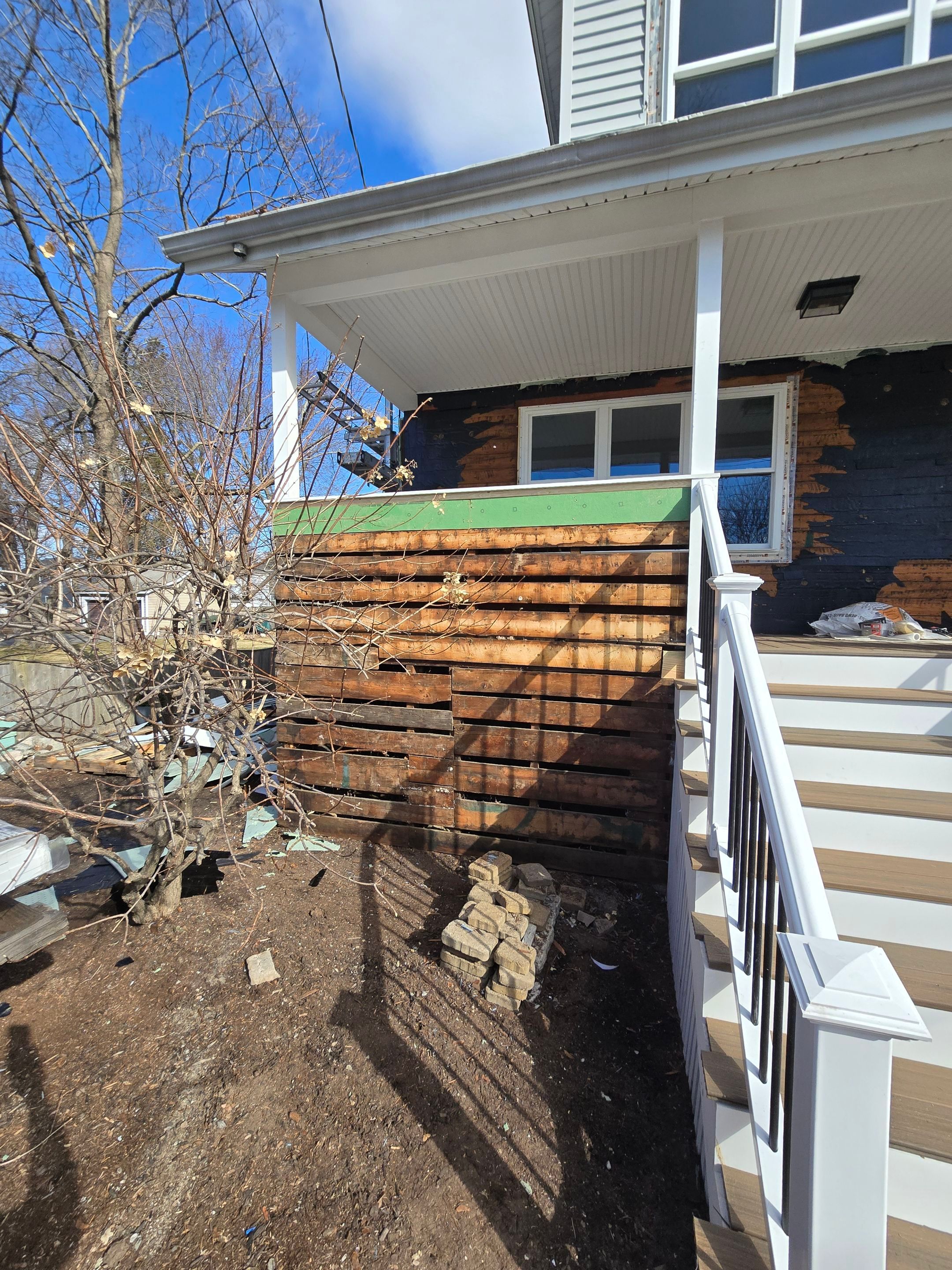 Complete exterior renovation in Norwood, MA by UBrothers Construction