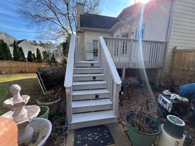 Deck Stain using Sherwin Williams Self Priming SuperDeck SOLID Stain