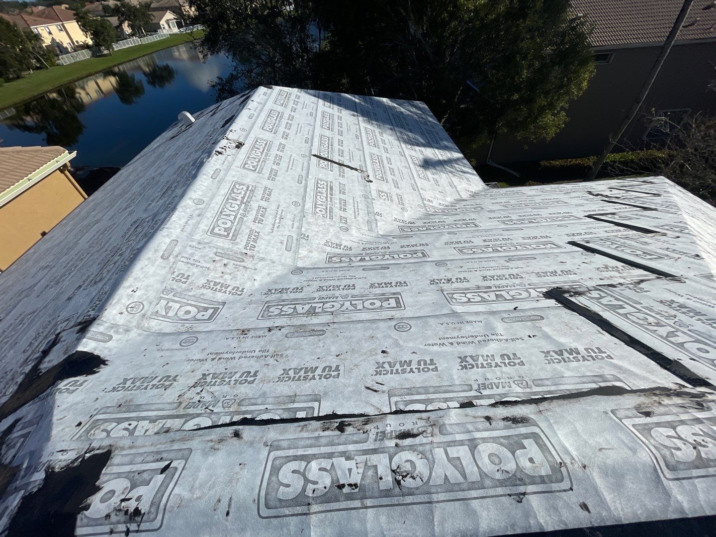 Residential Roofing Installation using Eagle Roofing Tile by BLUES BROTHERS ROOFING