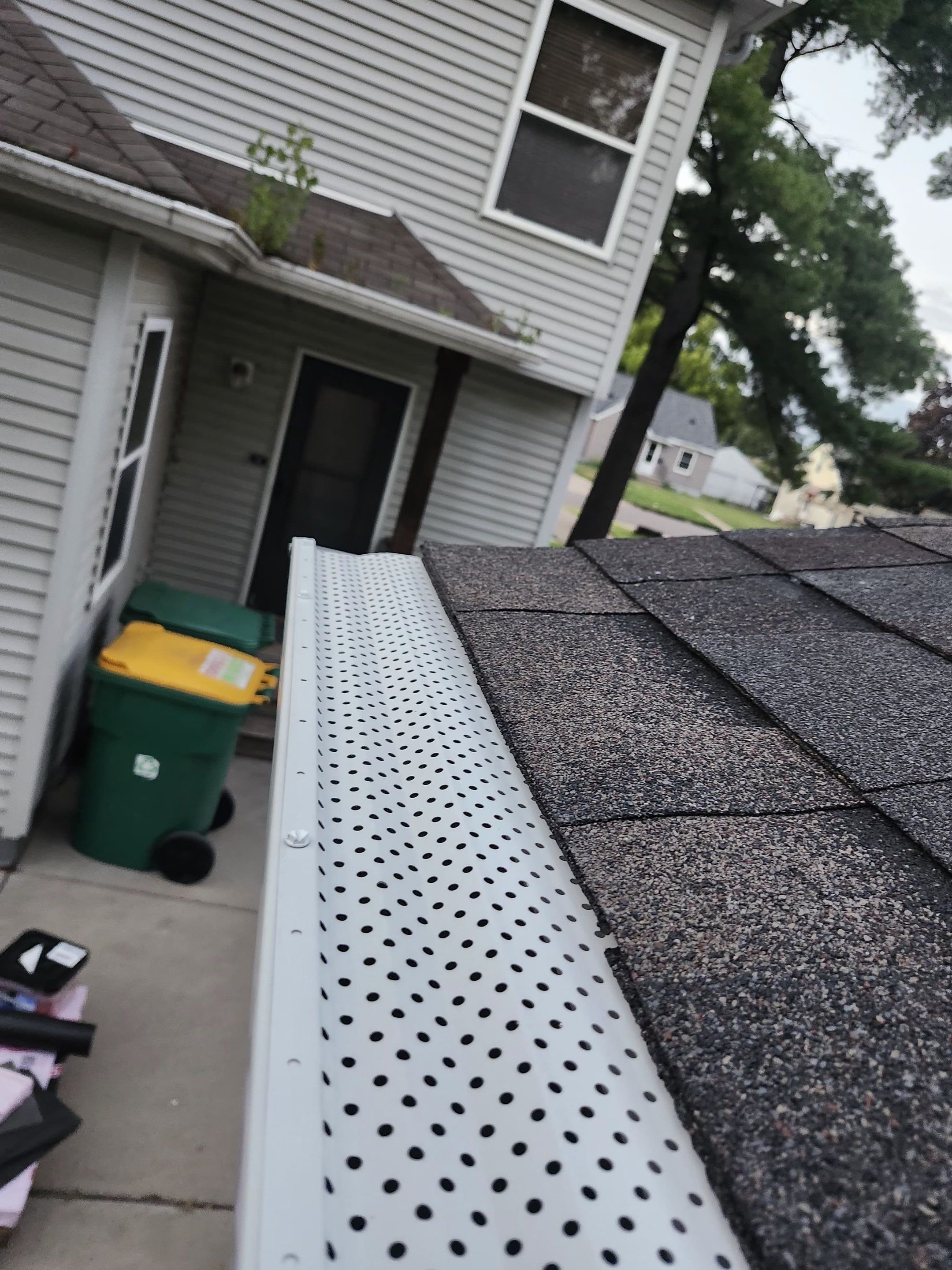 Class 3 OC Duration System and AZEK Composite Fascia on Garage by Forever Fortified