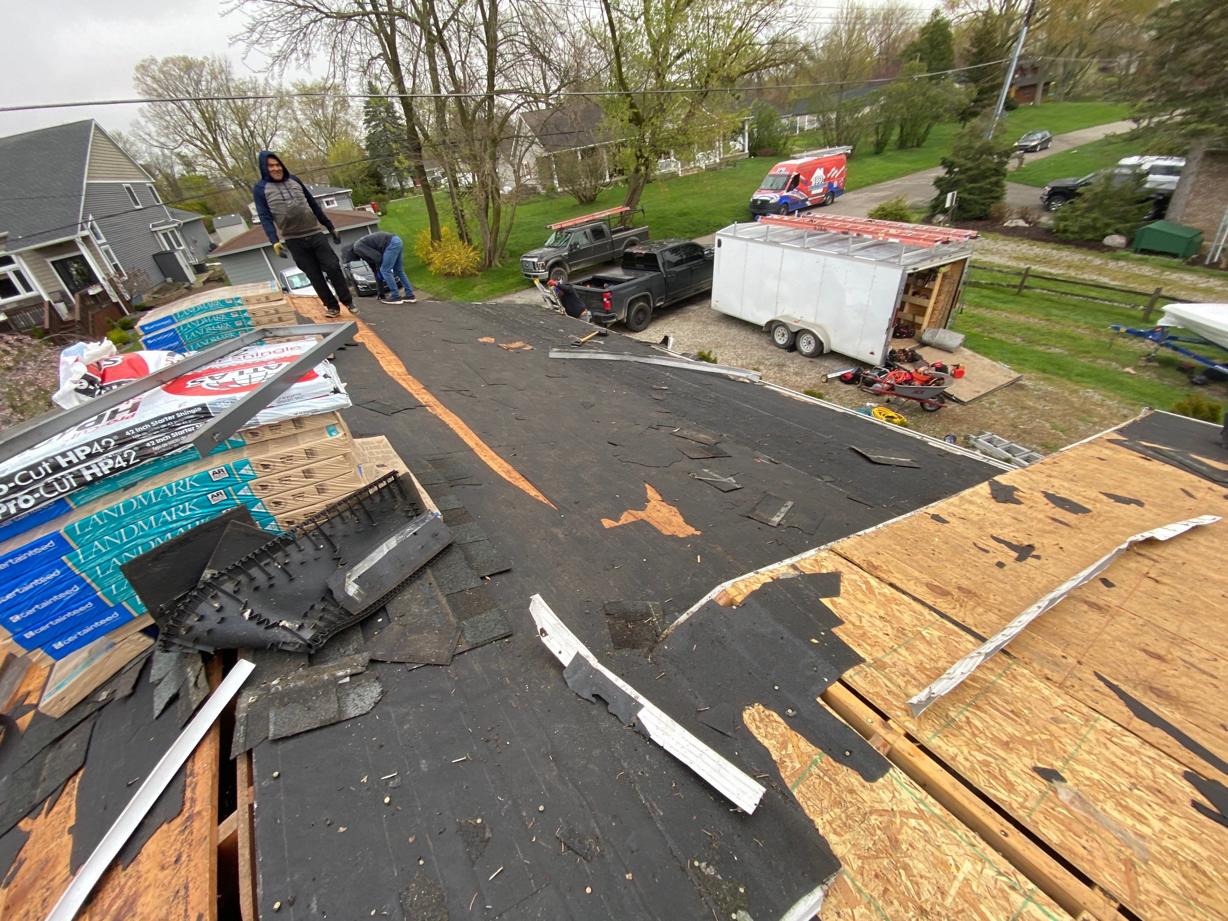 Roof Replacement using CertainTeed Landmark by 180 Contractors