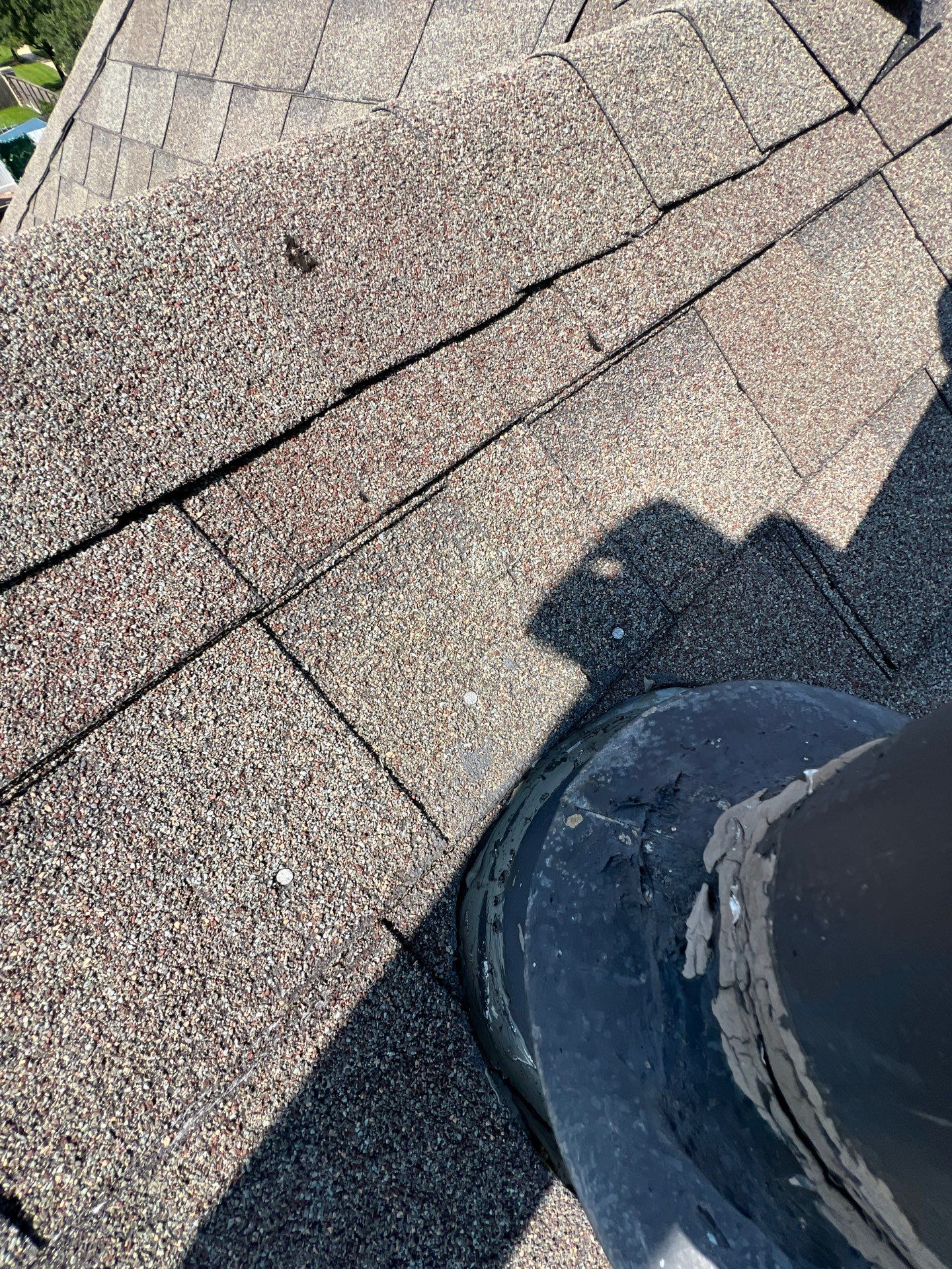 Hail Damage using Owen's Corning Duration (Lifetime) Shingles by Roof Repair Services LLC