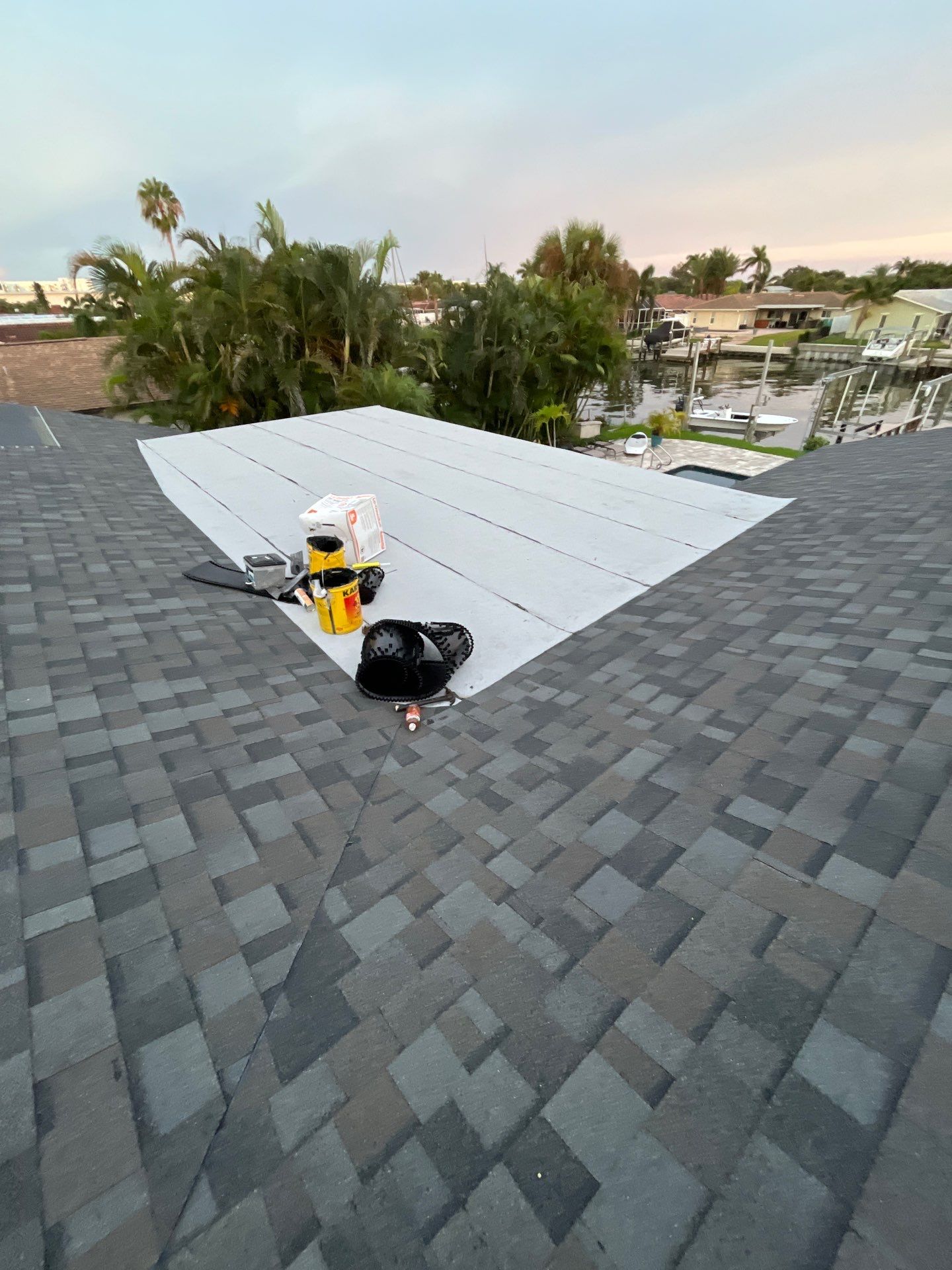 Project in St. Petersburg 33711 by Mitchell Roofing Company LLC 