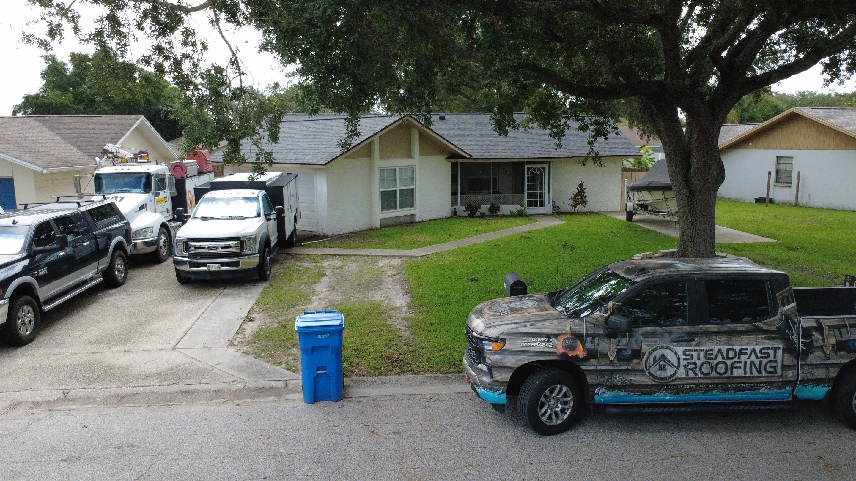 Roof Replacement in Brandon, FL by Steadfast Roofing