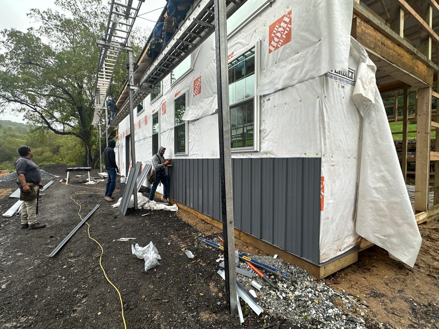 Large Garage Build by Bec Construction Llc