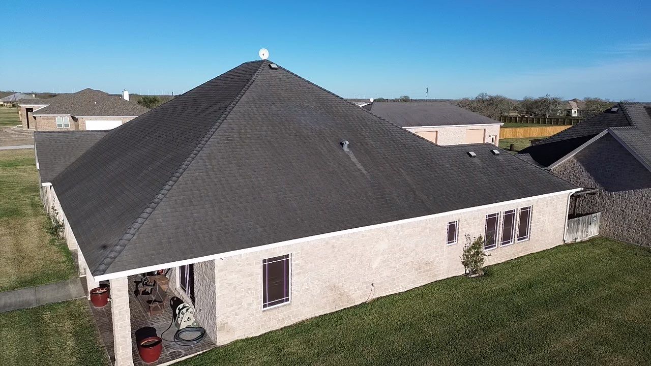 Residential Roofing Installation using GAF HDZ Barkwood by Lighthouse Roofing