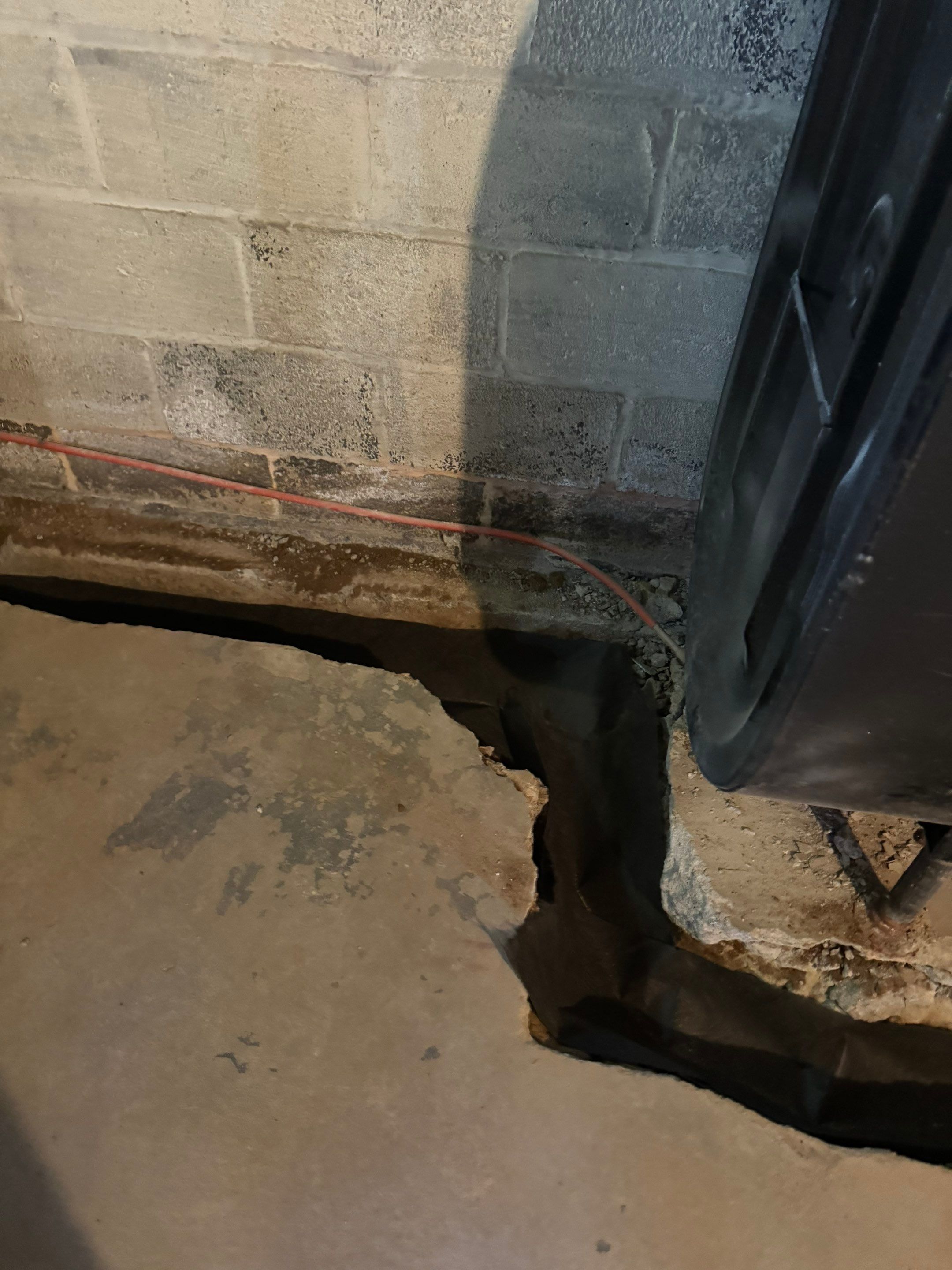Interior French Drain Washington Township, NJ by Pure Service Pro, LLC 