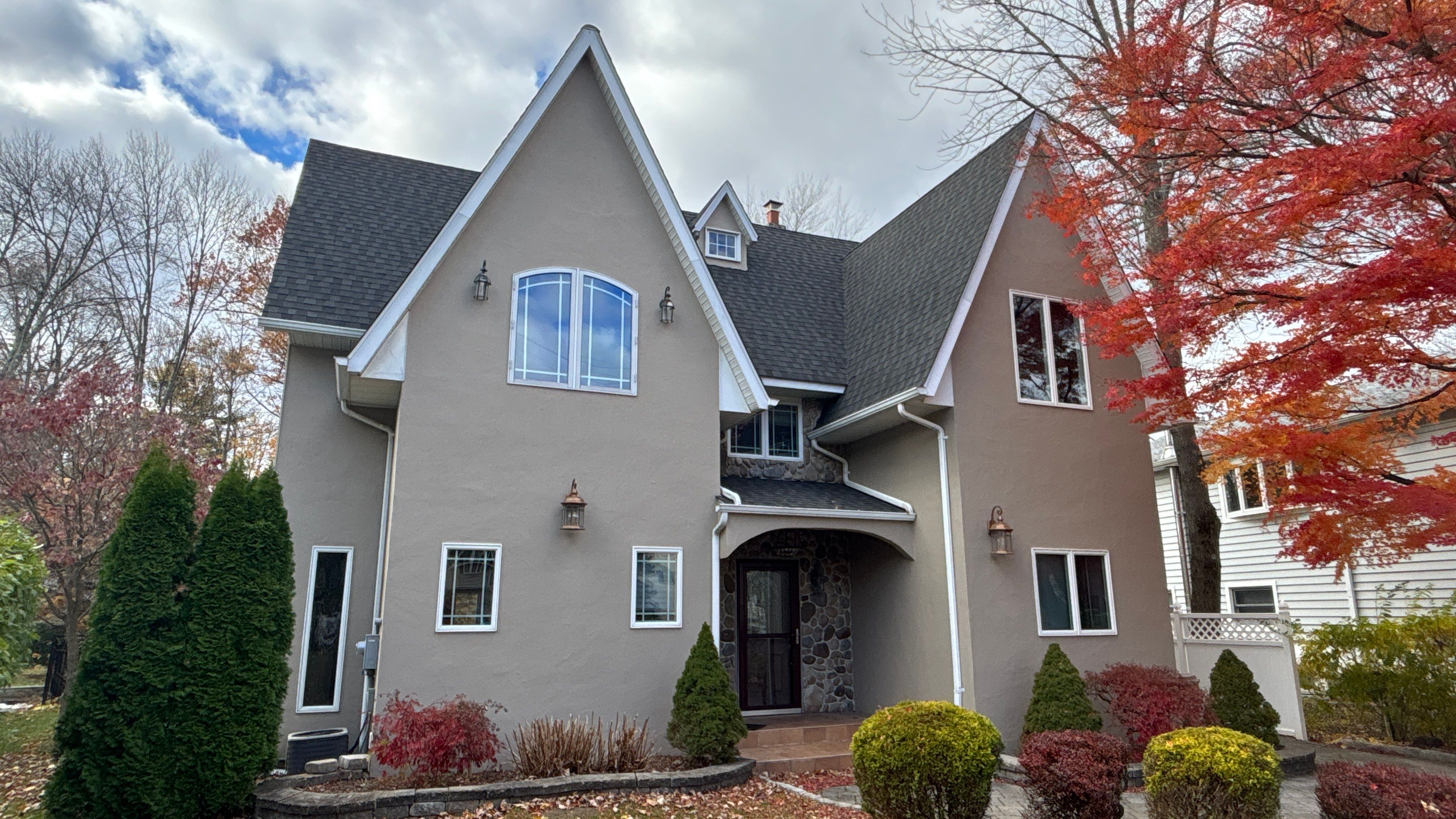 High pitched roof!? No problem! by Maven Roofing & Exteriors LLC