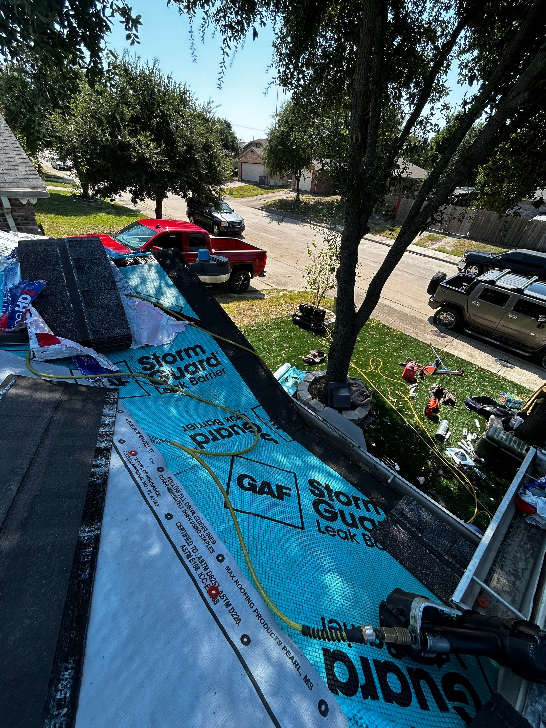 New Roof using GAF HDZ by AquaShield Restoration USA