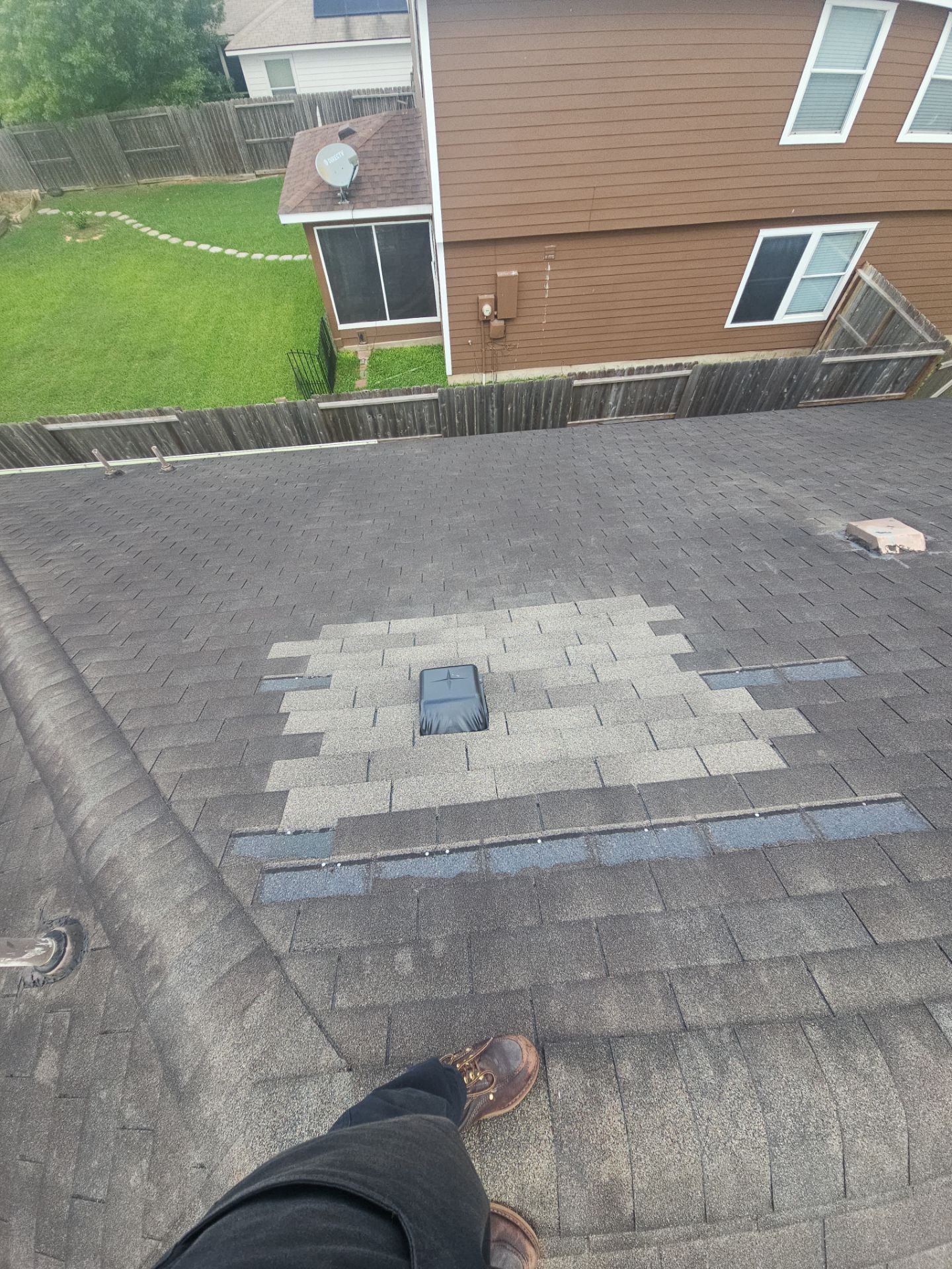 Residential Roofing Repair using Owen's Corning Duration (Lifetime) Shingles by Roof Repair Services LLC