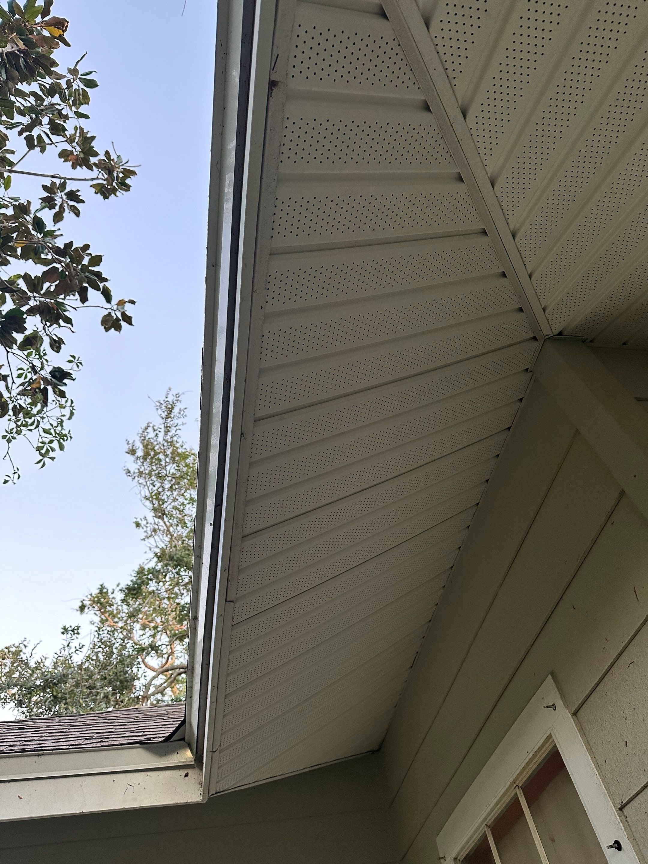 Replace All Soffit in the House in Sarasota FL by Gutter Professors