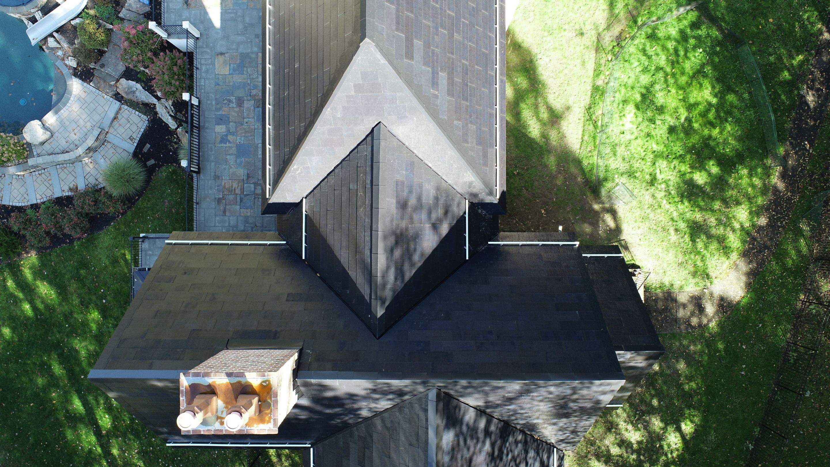 Tesla Solar Roof near Hershey, PA by American Home Contractors