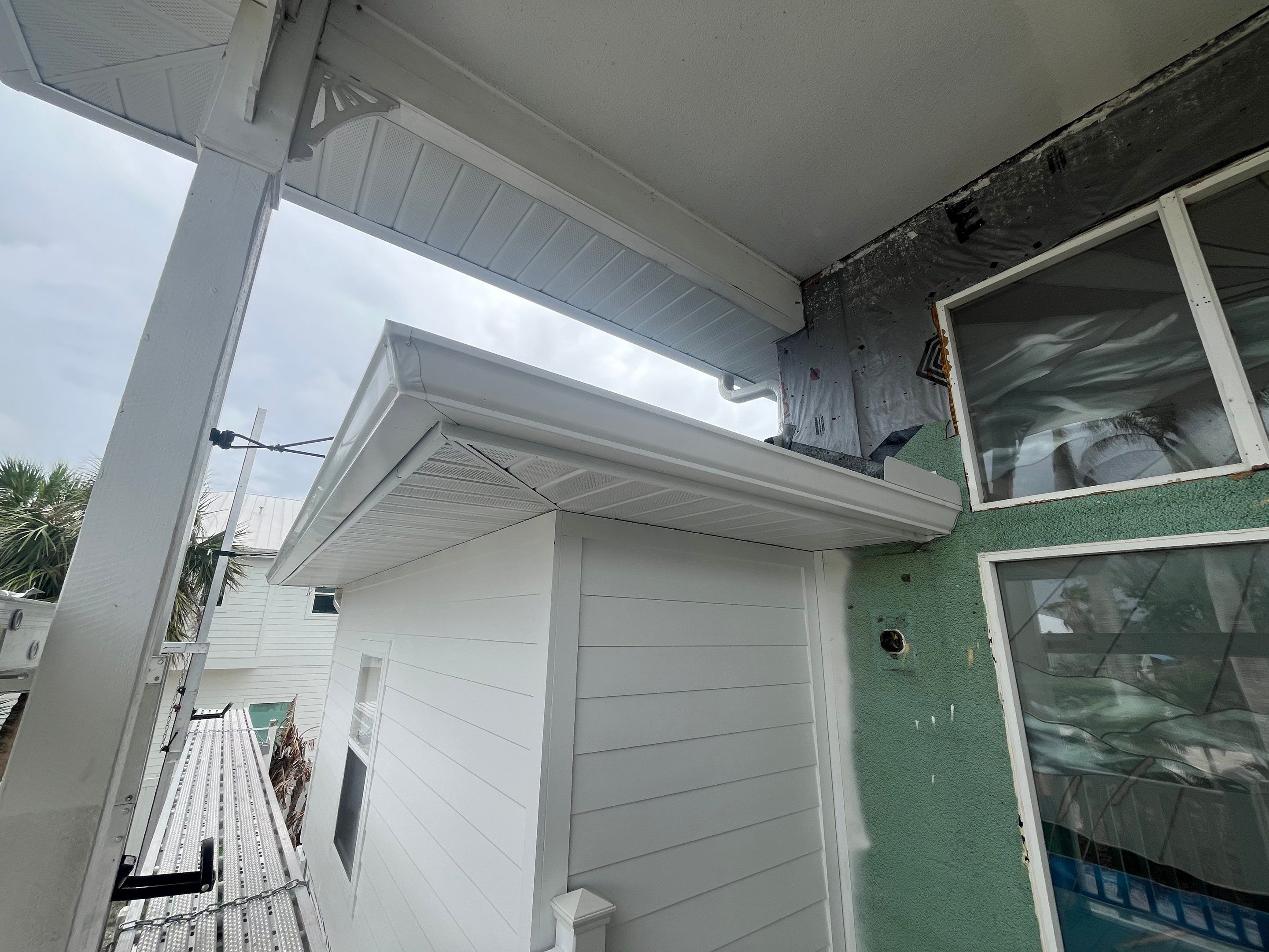 Complete Gutter, Soffit & Fascia Project in Placida FL by Gutter Professors