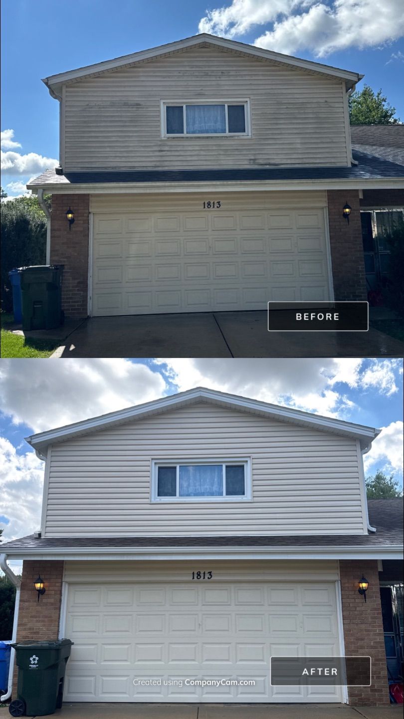 Project in Mt Prospect by Simmons Power & Soft Washing