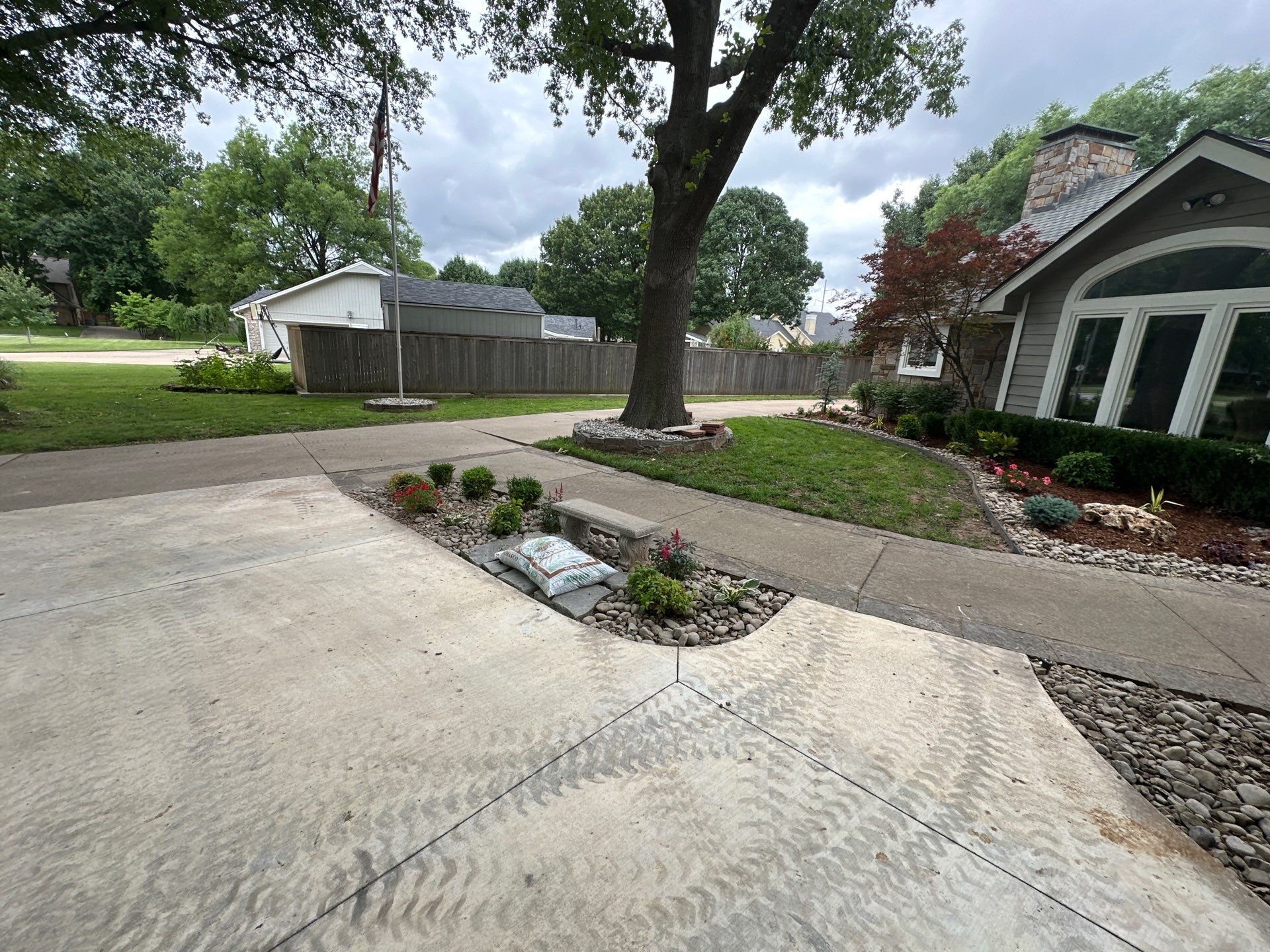 Project in Tulsa by Greenscapes Outdoor