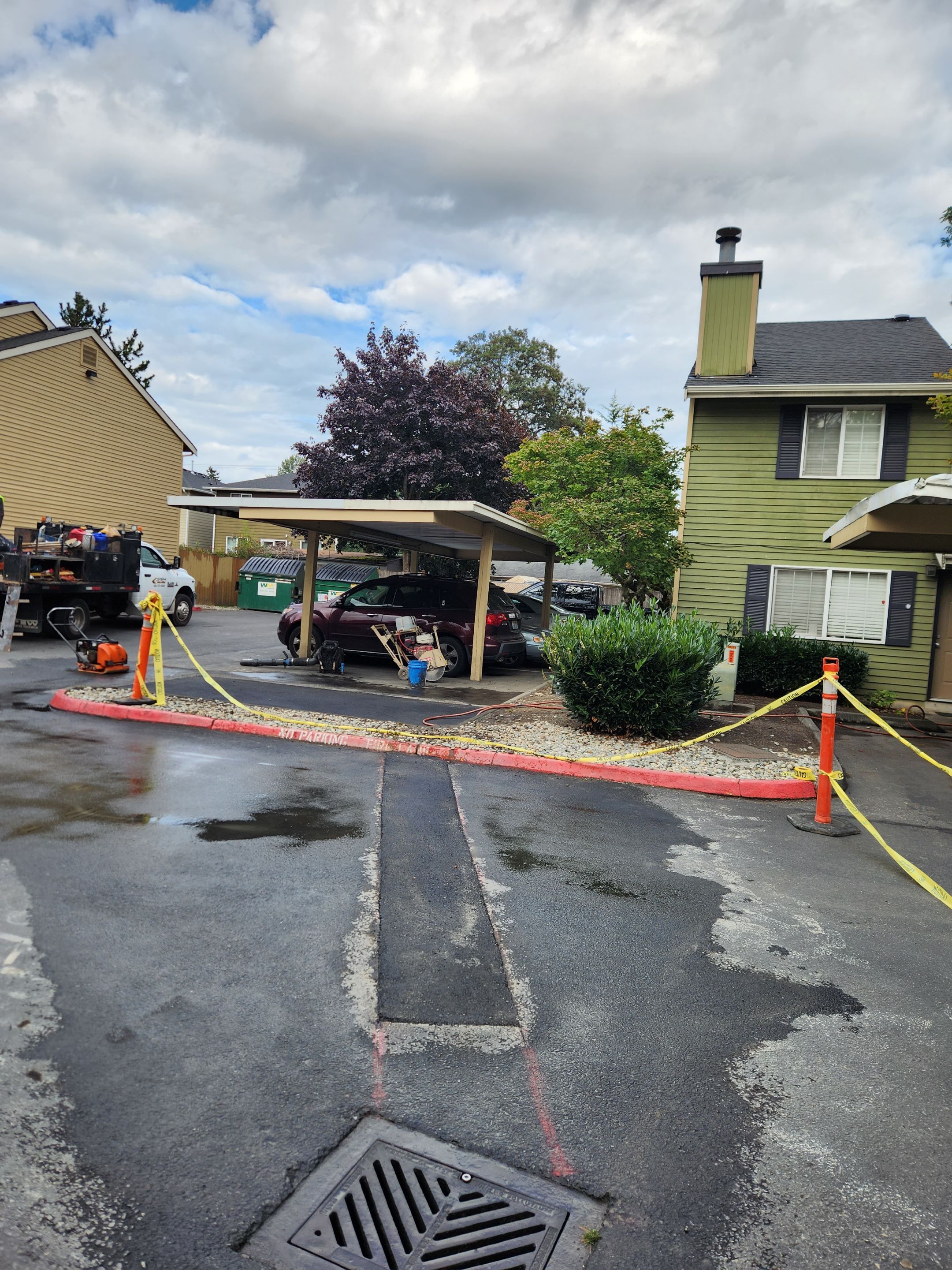 Townhomes On Center | Seal Coating & Striping by Jireh Asphalt & Concrete Inc 