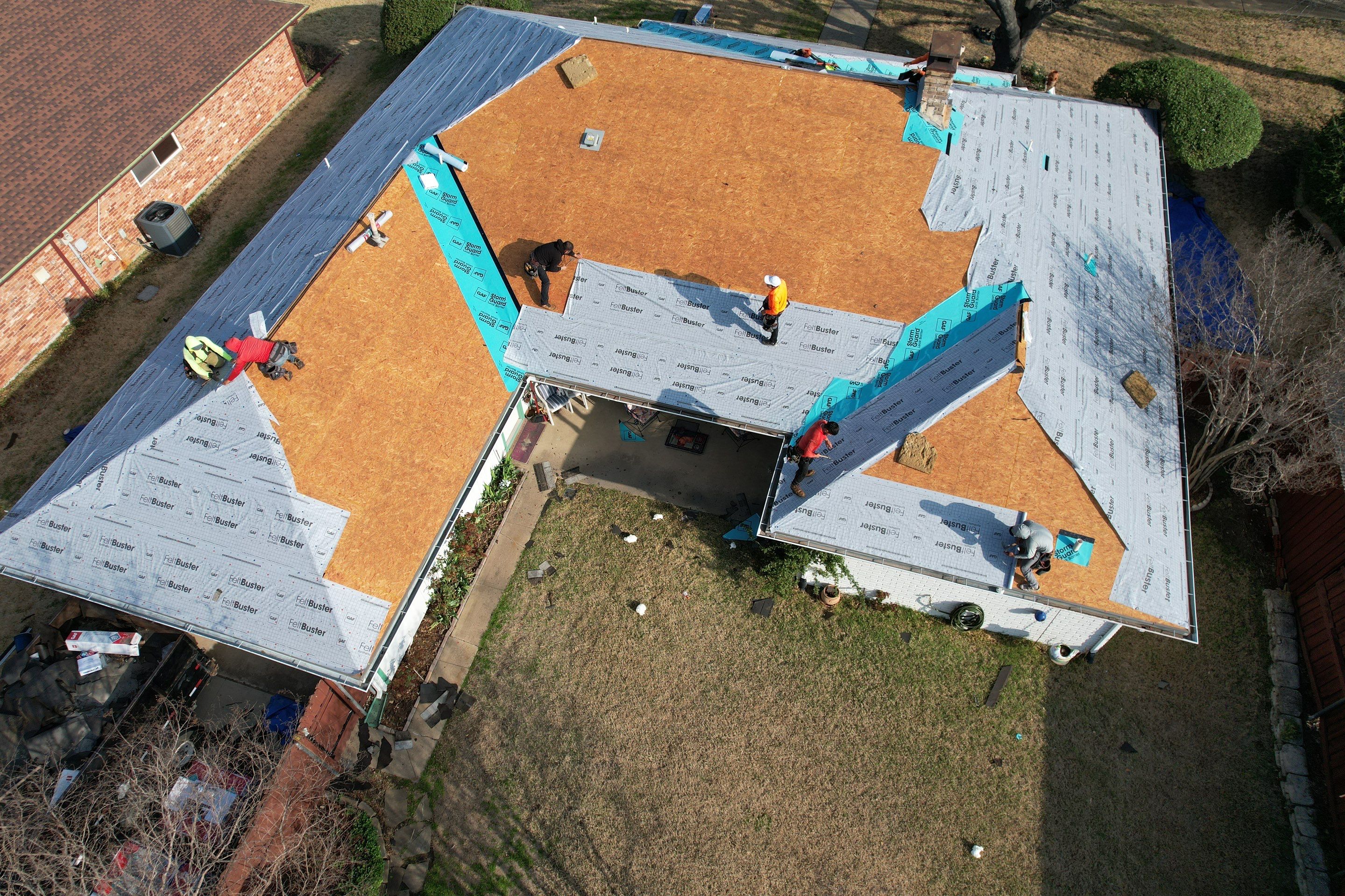 Project in Carrollton by Zeus Exteriors