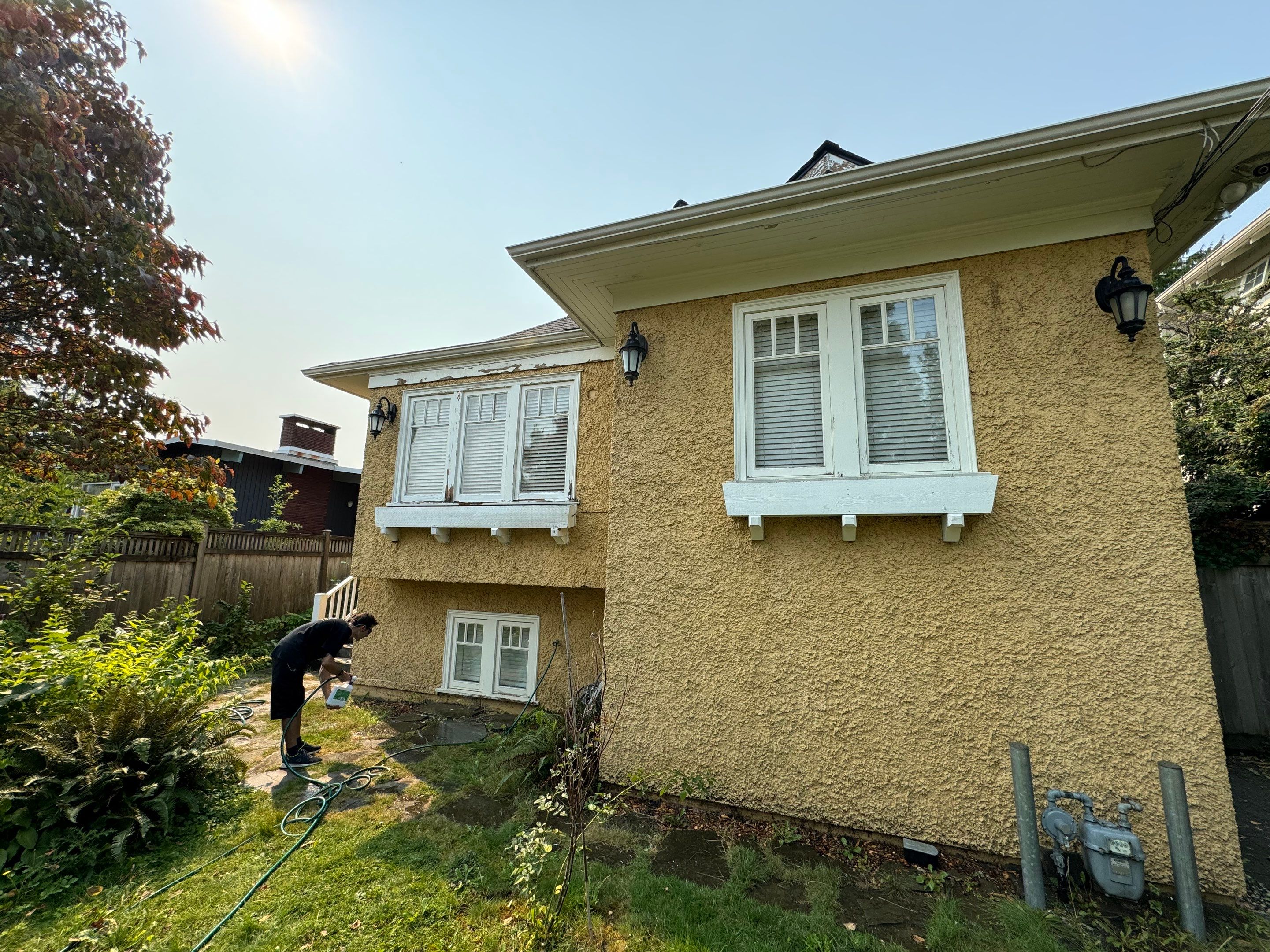 Fascia & Trim Painting - 25th st-  West Vancouver by YVR Construction Group