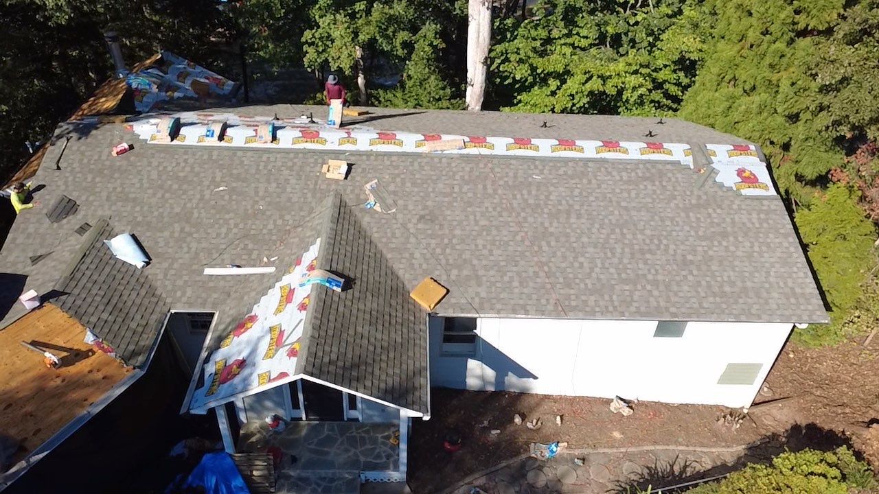 Architectural Shingle Roof Replacement by Roofsters