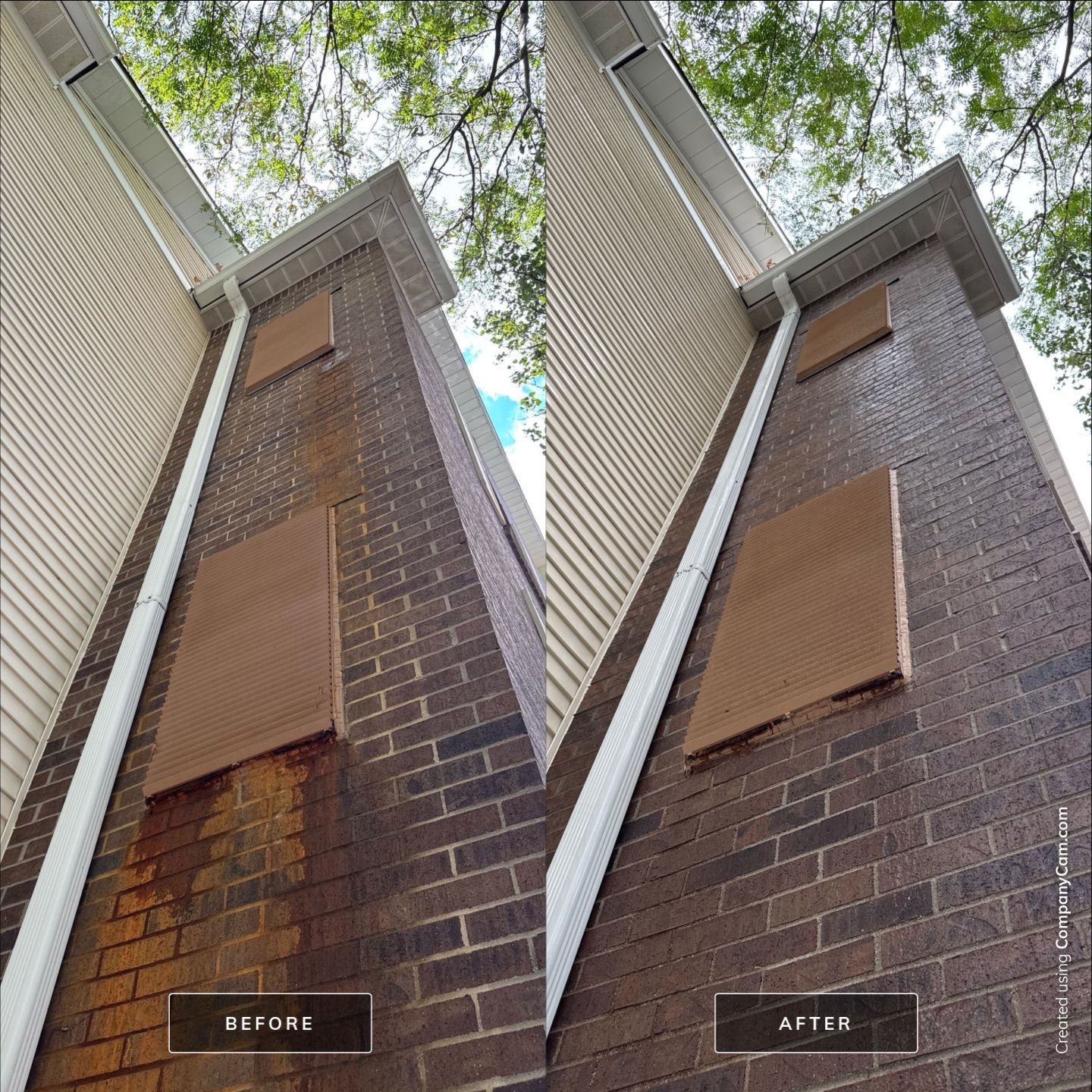 Extended Stay America West Dundee Building Wash by Simmons Power & Soft Washing