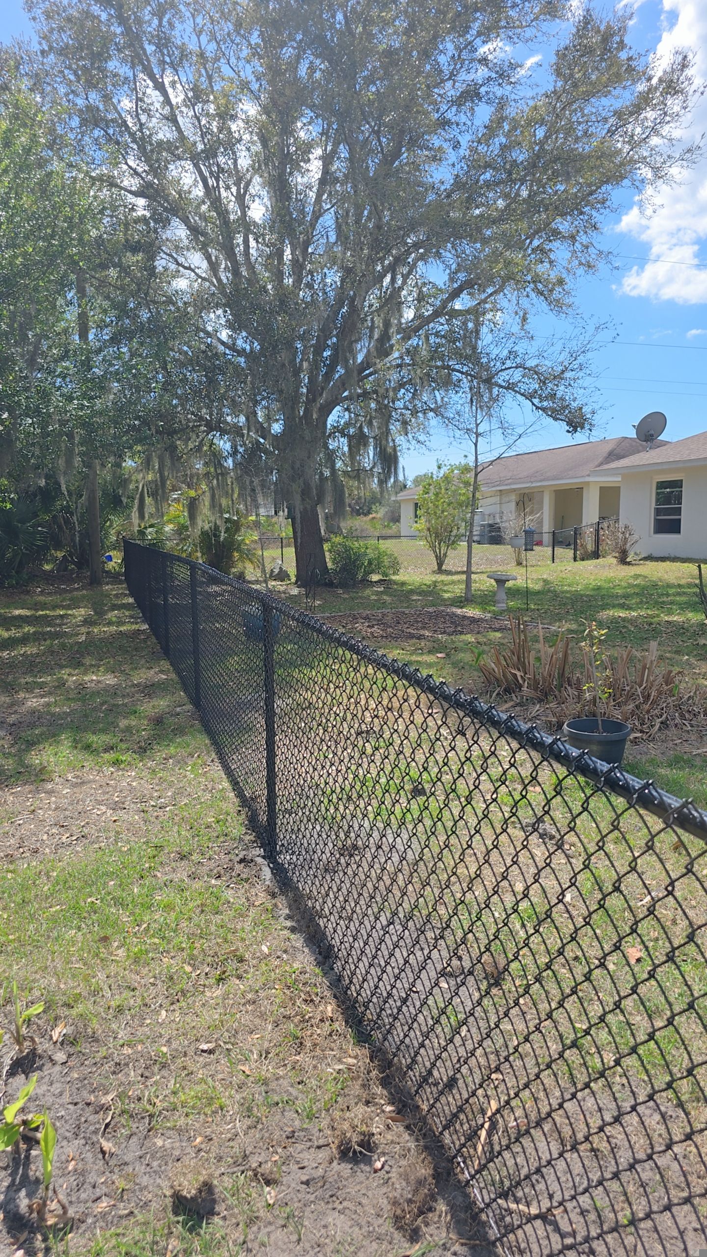 Chain Link Install in North Port by True Fence LLC