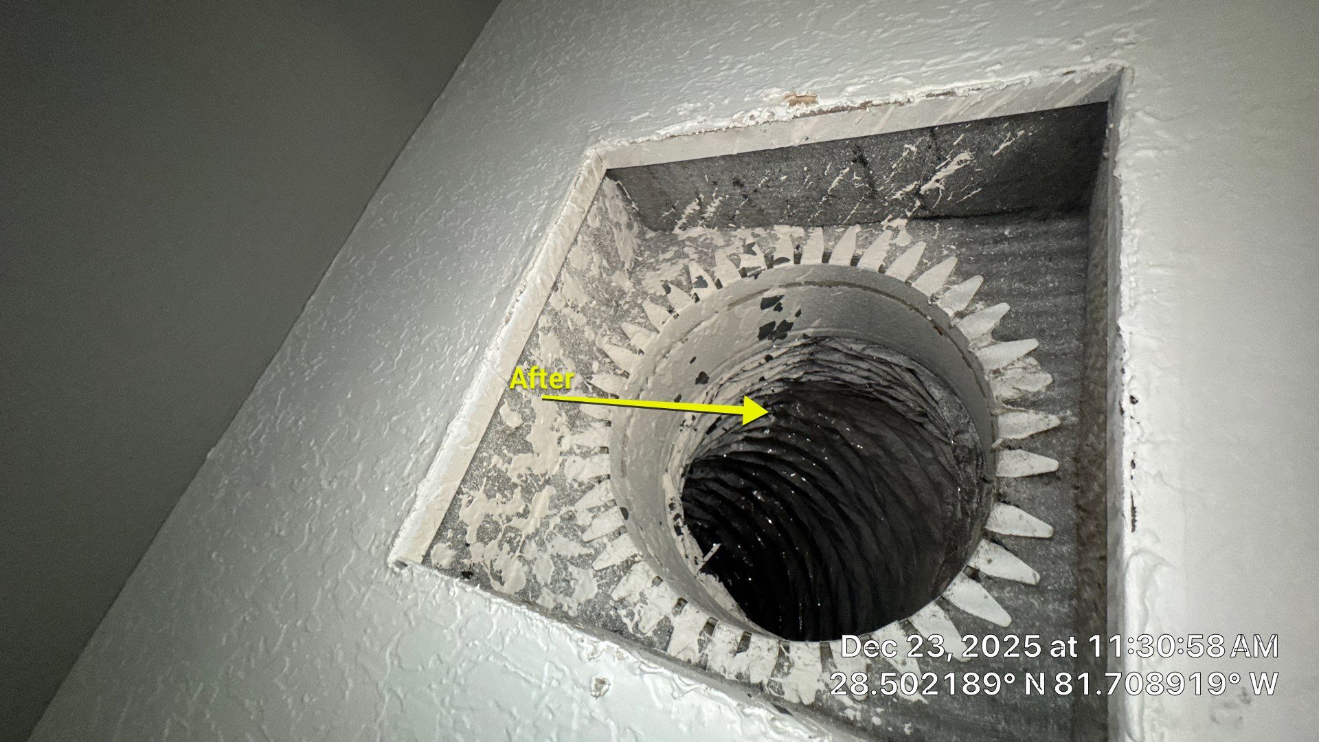 Air Duct Dryer Vent Cleaning Encapsulation Dryer Vent Repair in Clermont by Hygienic Air, Inc