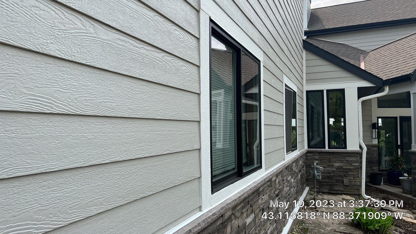 Siding Installation using LP Smart Siding by Total Restoration Services