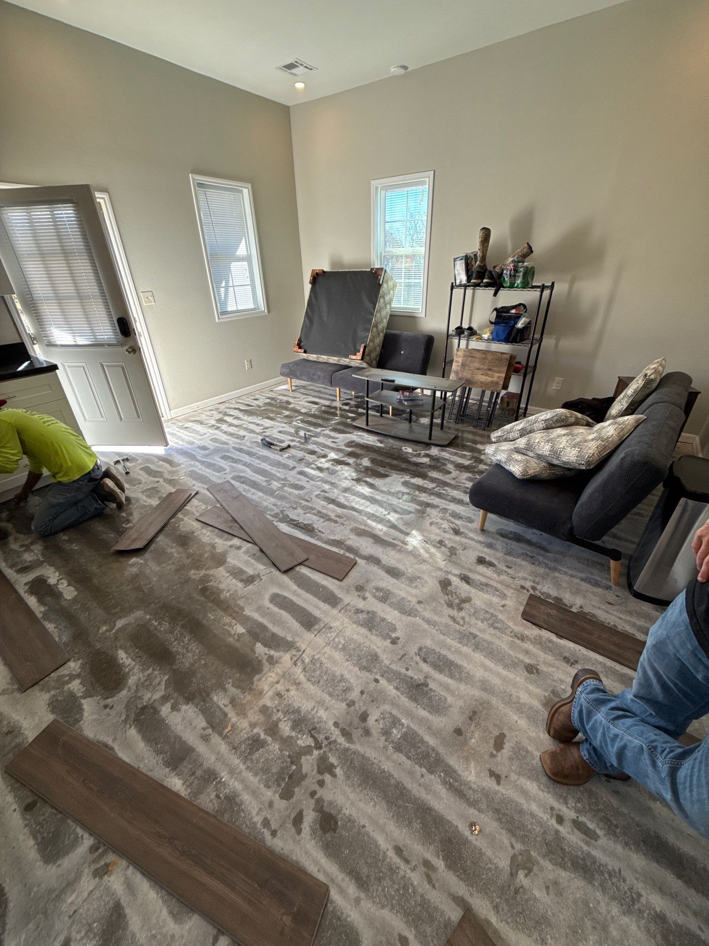 Flood Damage restoration by In & Out Construction & Remodeling, LLC